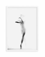 Ballerina Silhouette III Art Print