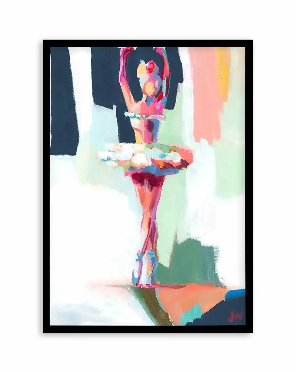Ballerina by Jenny Westenhofer Art Print from Olive et Oriel where you can shop wallpaper and artworks online