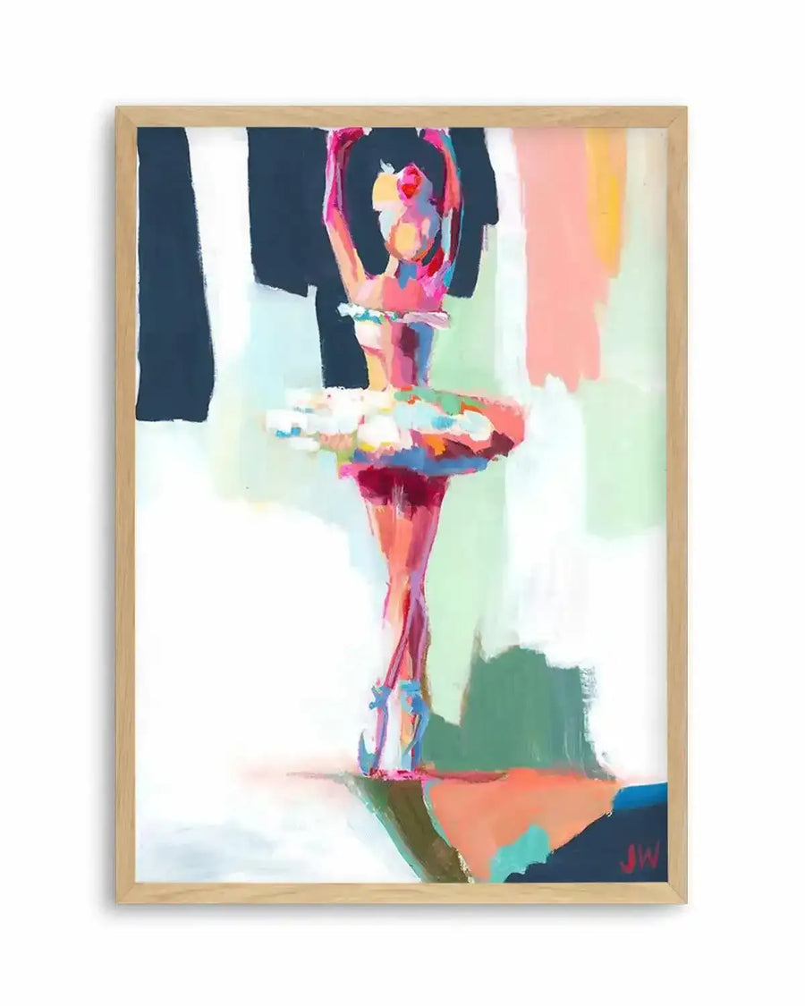 Ballerina by Jenny Westenhofer Art Print from Olive et Oriel where you can shop wallpaper and artworks online