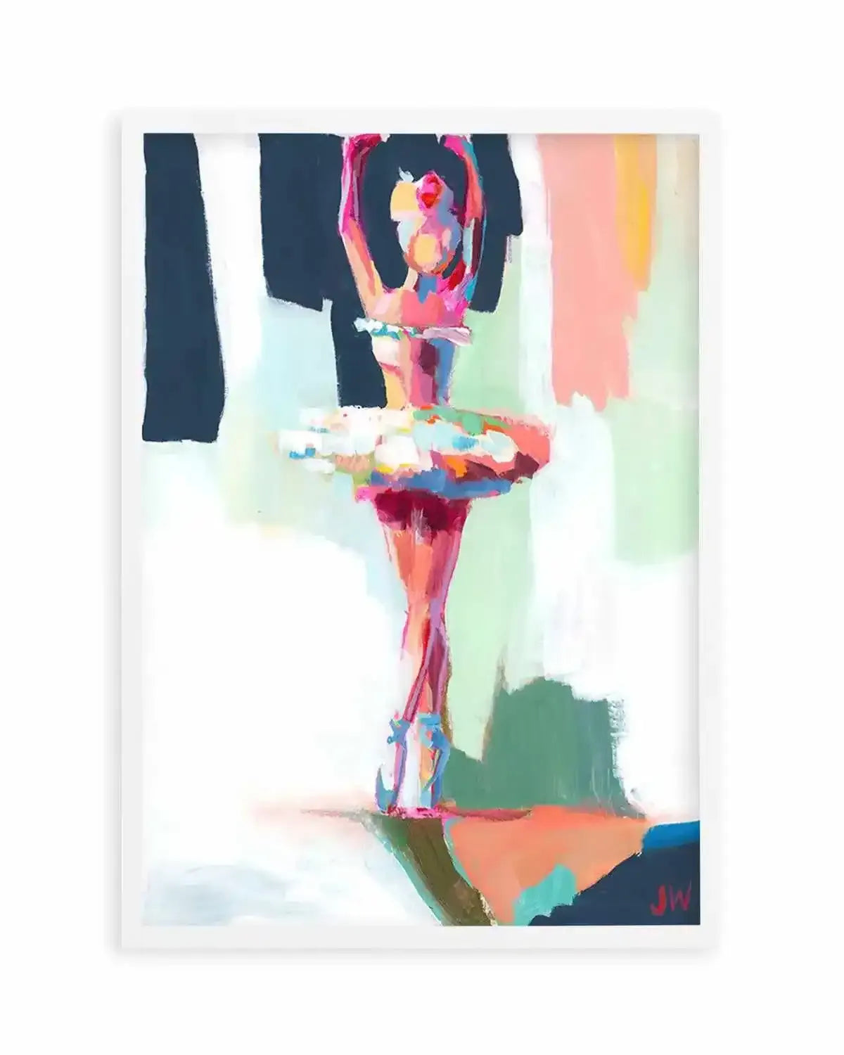 Ballerina by Jenny Westenhofer Art Print from Olive et Oriel where you can shop wallpaper and artworks online