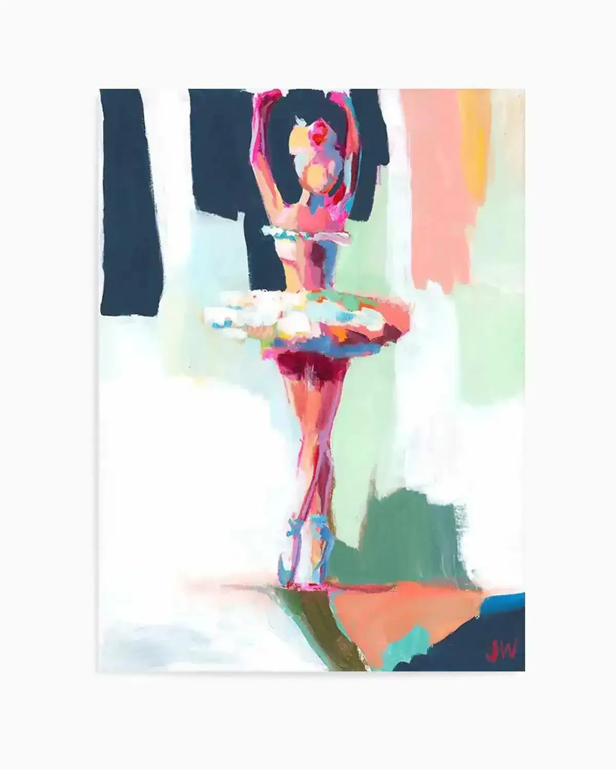 Ballerina by Jenny Westenhofer Art Print from Olive et Oriel where you can shop wallpaper and artworks online