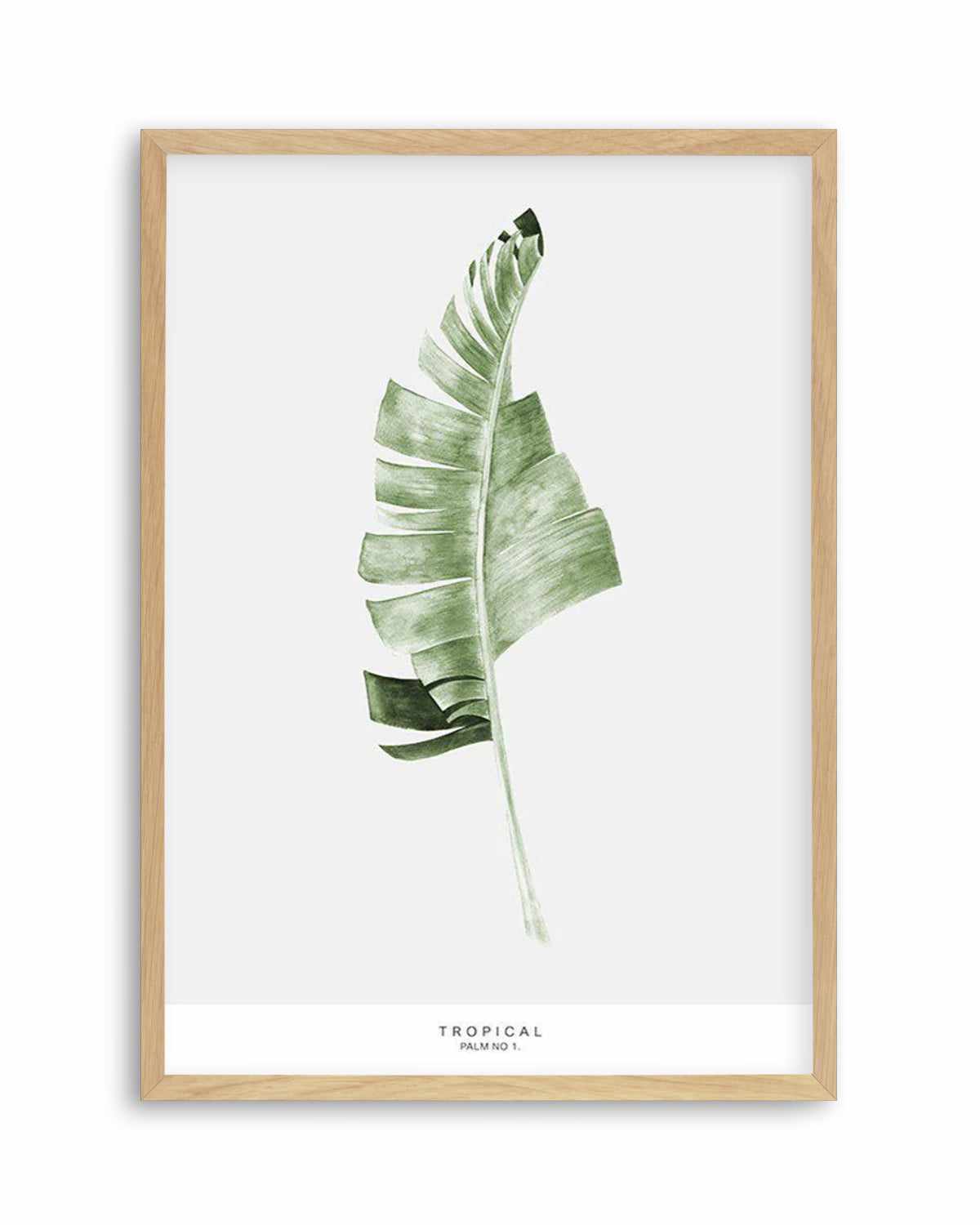 Banana Leaf I Art Print