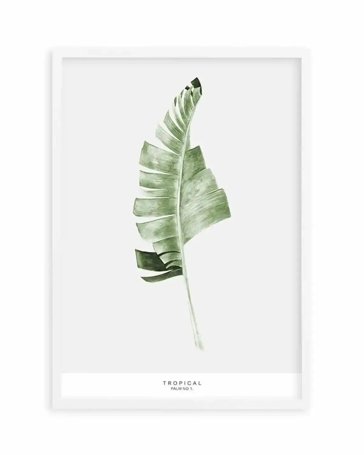 Banana Leaf I Art Print from Olive et Oriel where you can shop wallpaper and artworks online