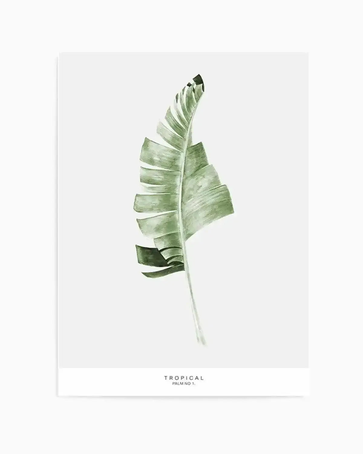 Banana Leaf I Art Print from Olive et Oriel where you can shop wallpaper and artworks online