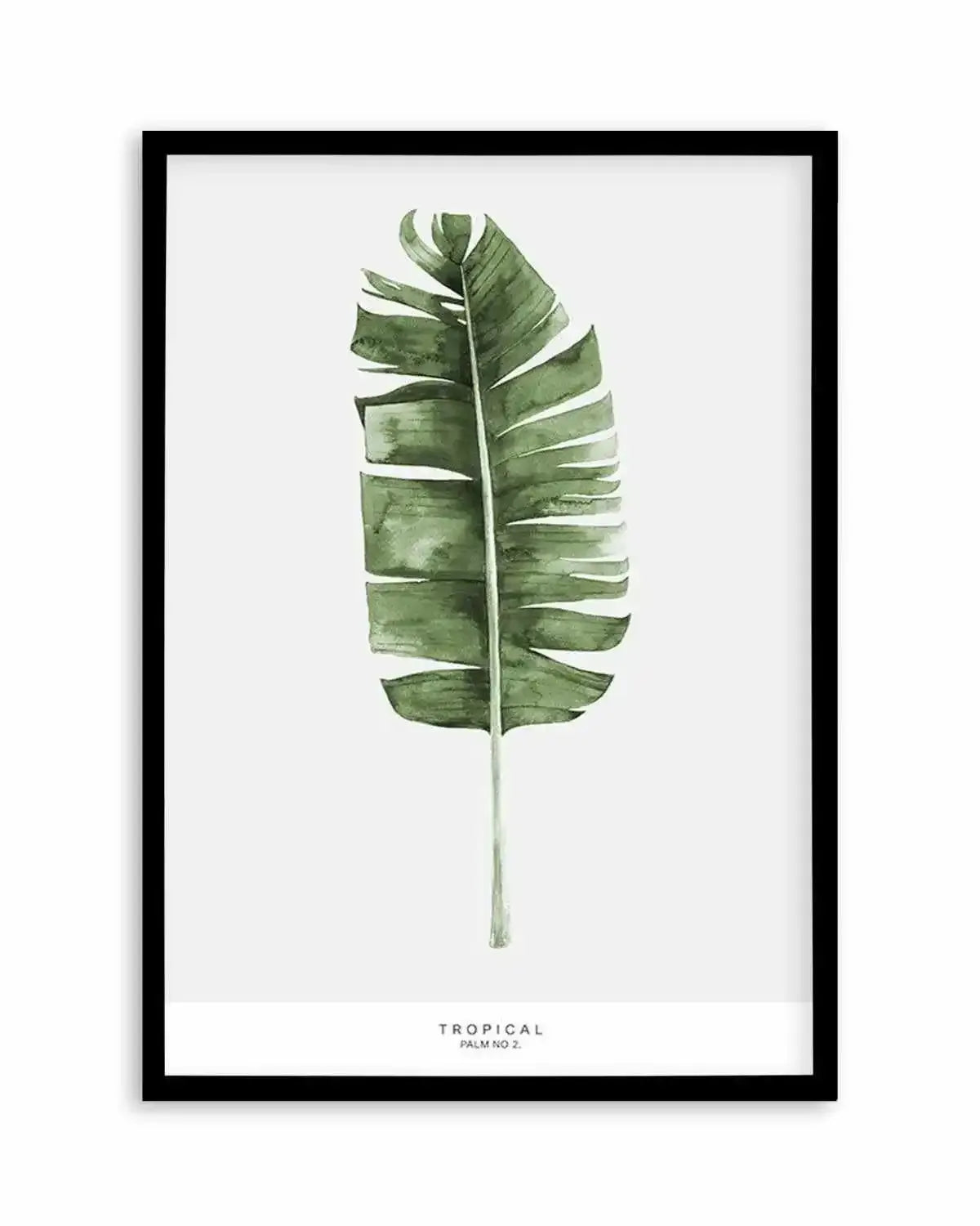 Banana Leaf II Art Print from Olive et Oriel where you can shop wallpaper and artworks online