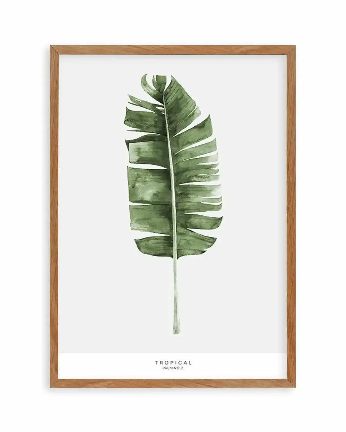 Banana Leaf II Art Print from Olive et Oriel where you can shop wallpaper and artworks online