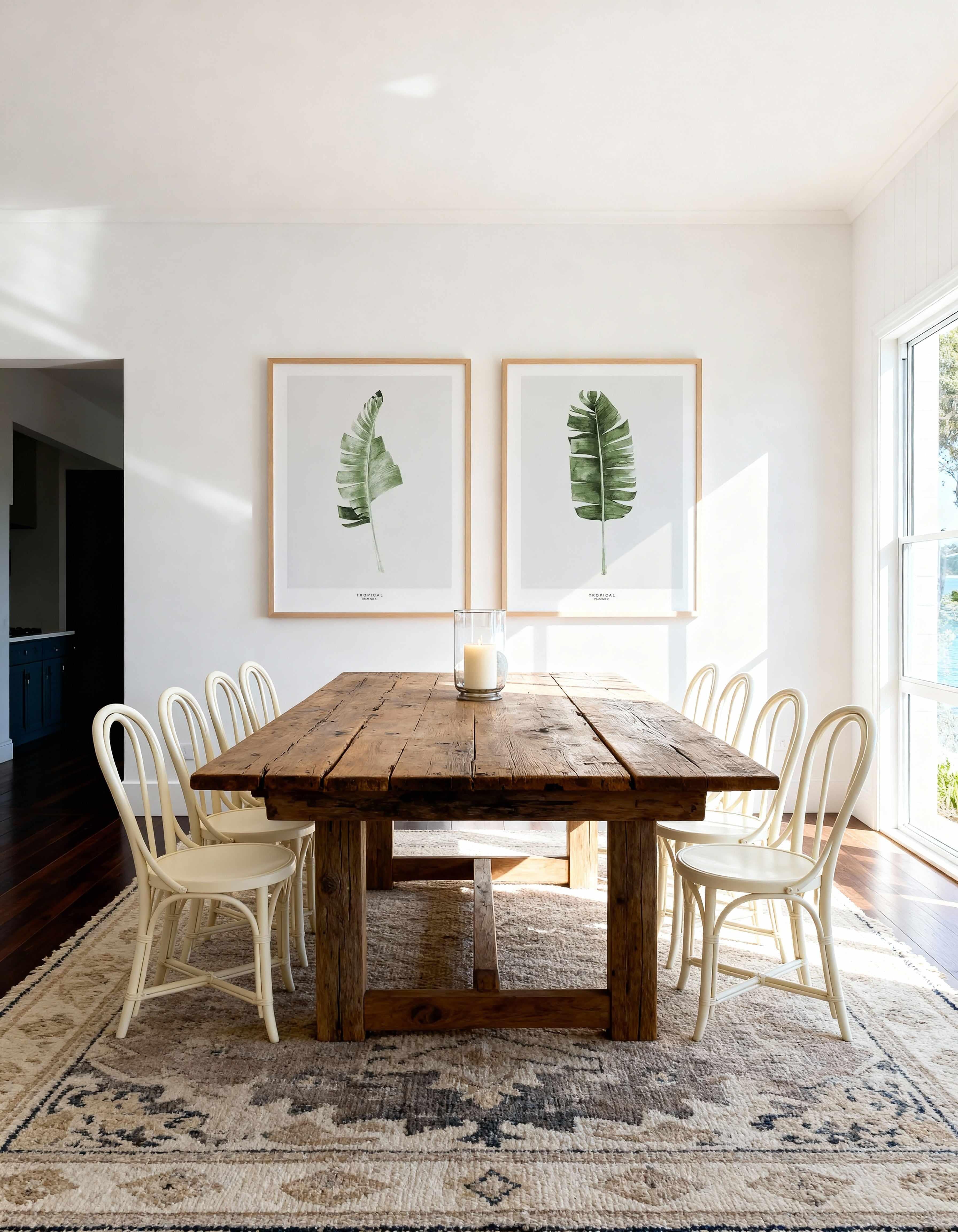 Banana Leaf I & II Art Print Set of 2 | Matching Wall Art from Olive et Oriel where you can shop wallpaper and artworks online