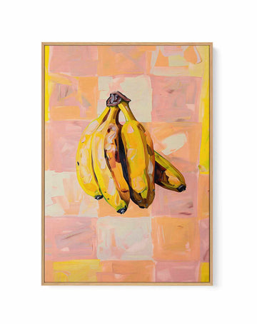 Bananas | Framed Canvas Art Print from Olive et Oriel where you can shop wallpaper and artworks online