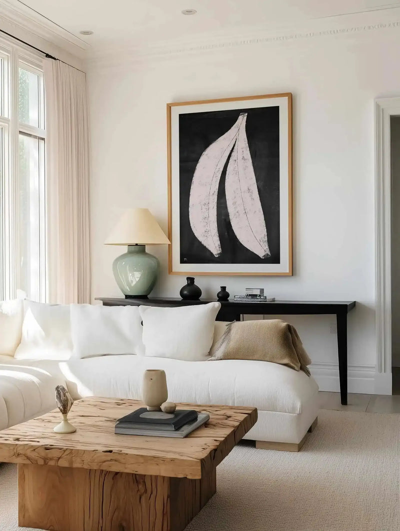 Bananas on Blackboard by Marco Marella | Art Print from Olive et Oriel where you can shop wallpaper and artworks online