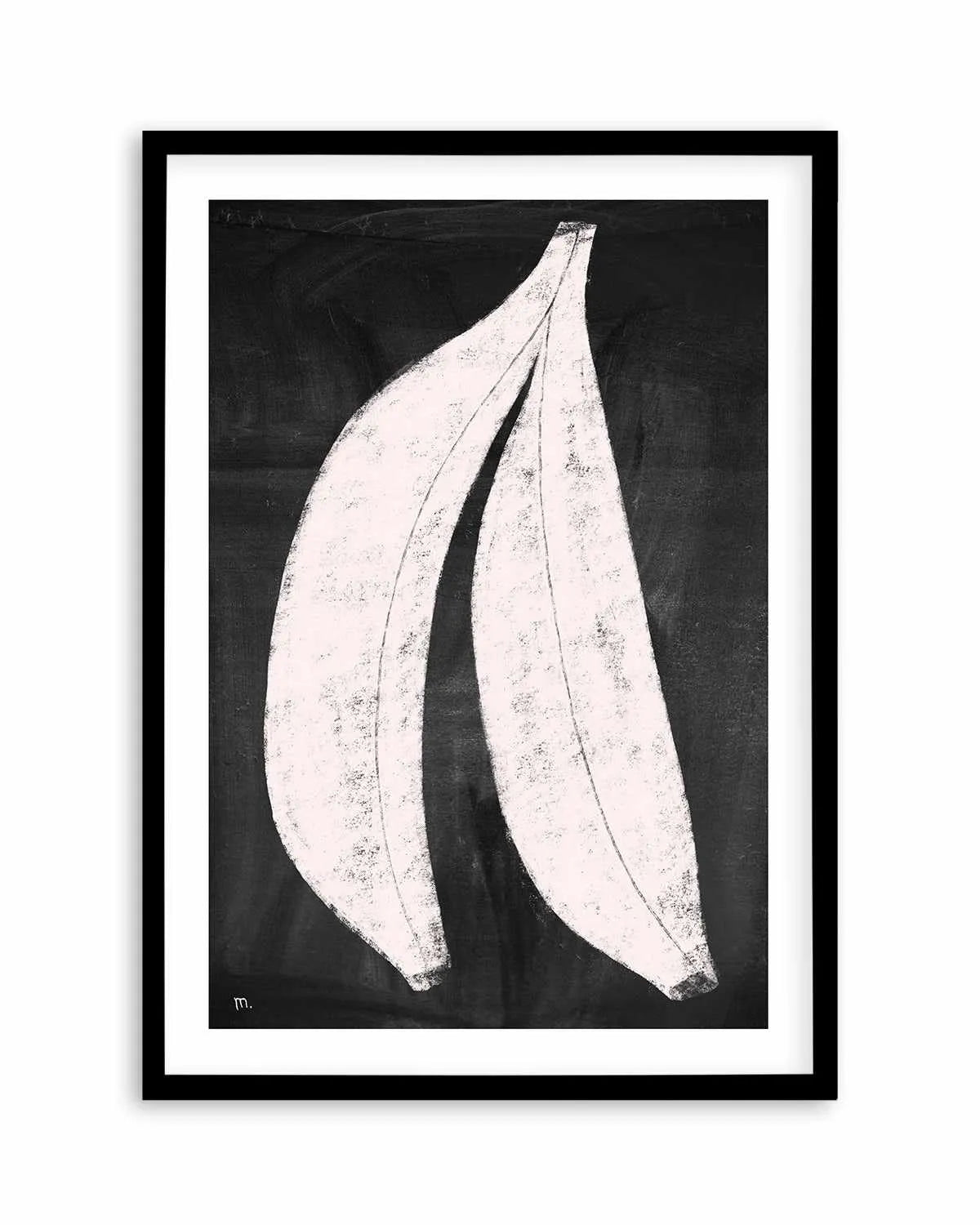 Bananas on Blackboard by Marco Marella | Art Print from Olive et Oriel where you can shop wallpaper and artworks online