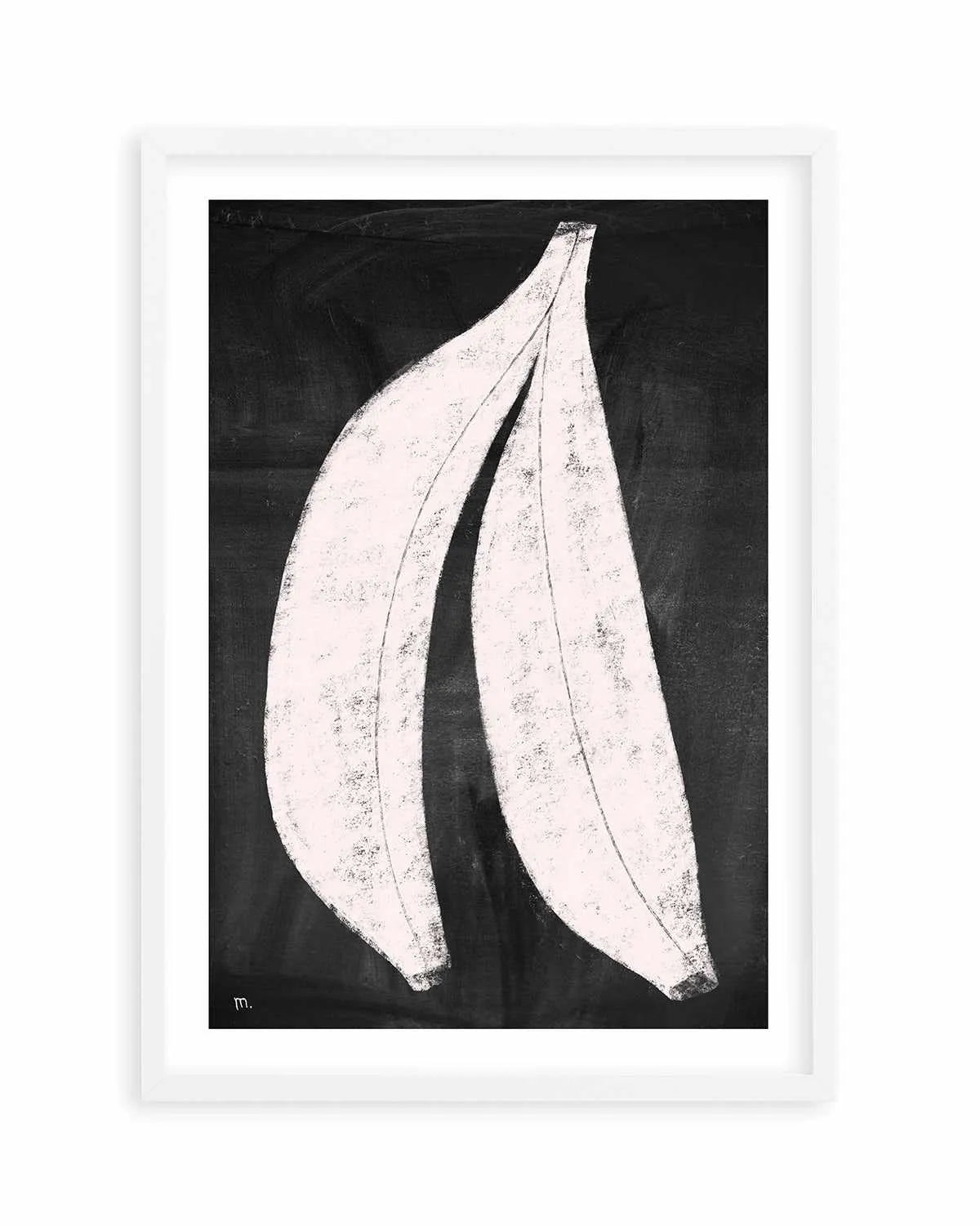 Bananas on Blackboard by Marco Marella | Art Print from Olive et Oriel where you can shop wallpaper and artworks online