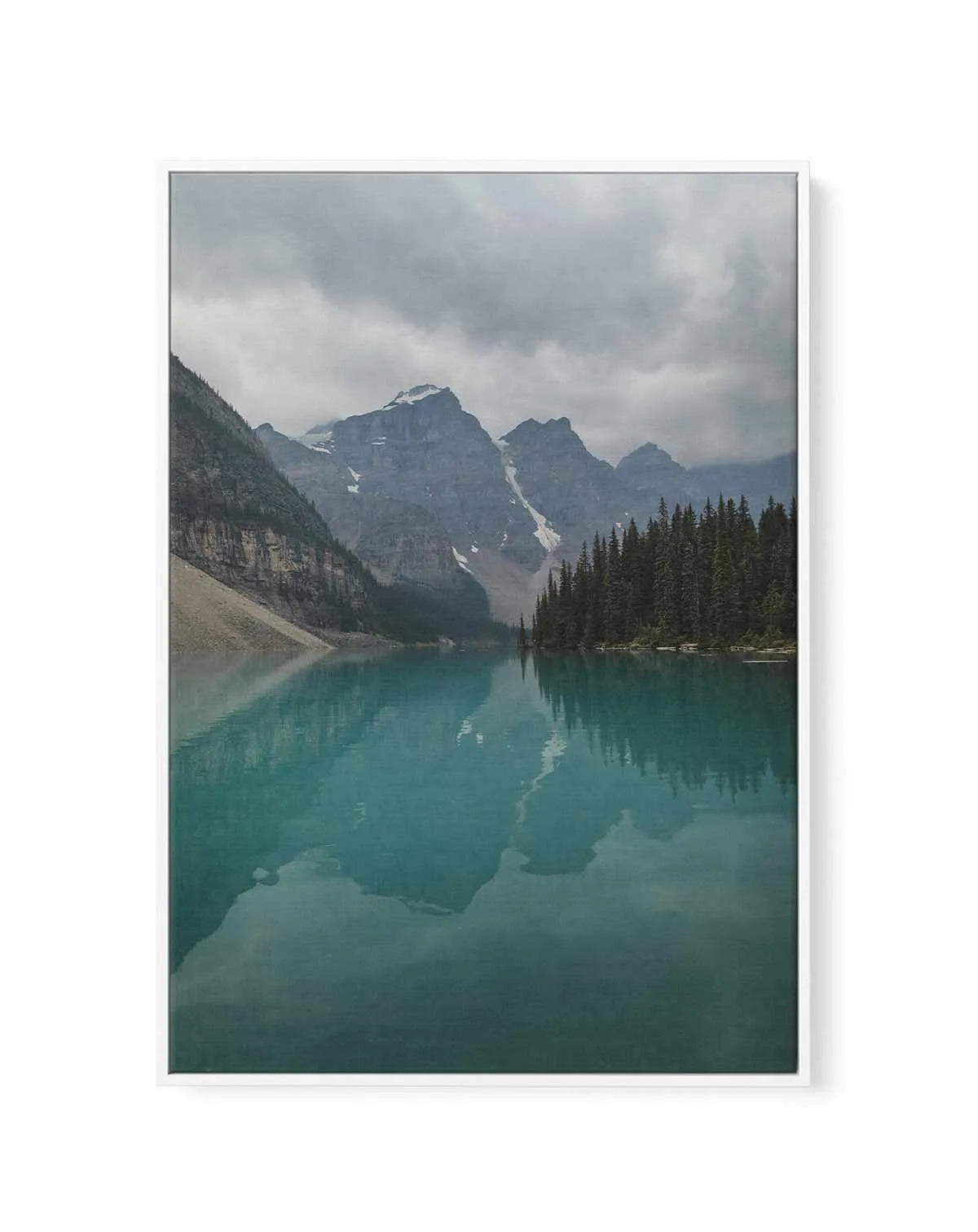 Banff Lake by Kalen X | Framed Canvas Art Print from Olive et Oriel where you can shop wallpaper and artworks online
