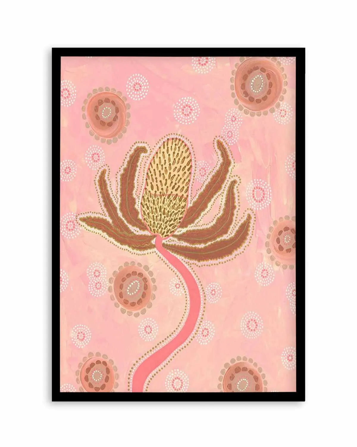 Banksia By Domica Hill | Art Print from Olive et Oriel where you can shop wallpaper and artworks online