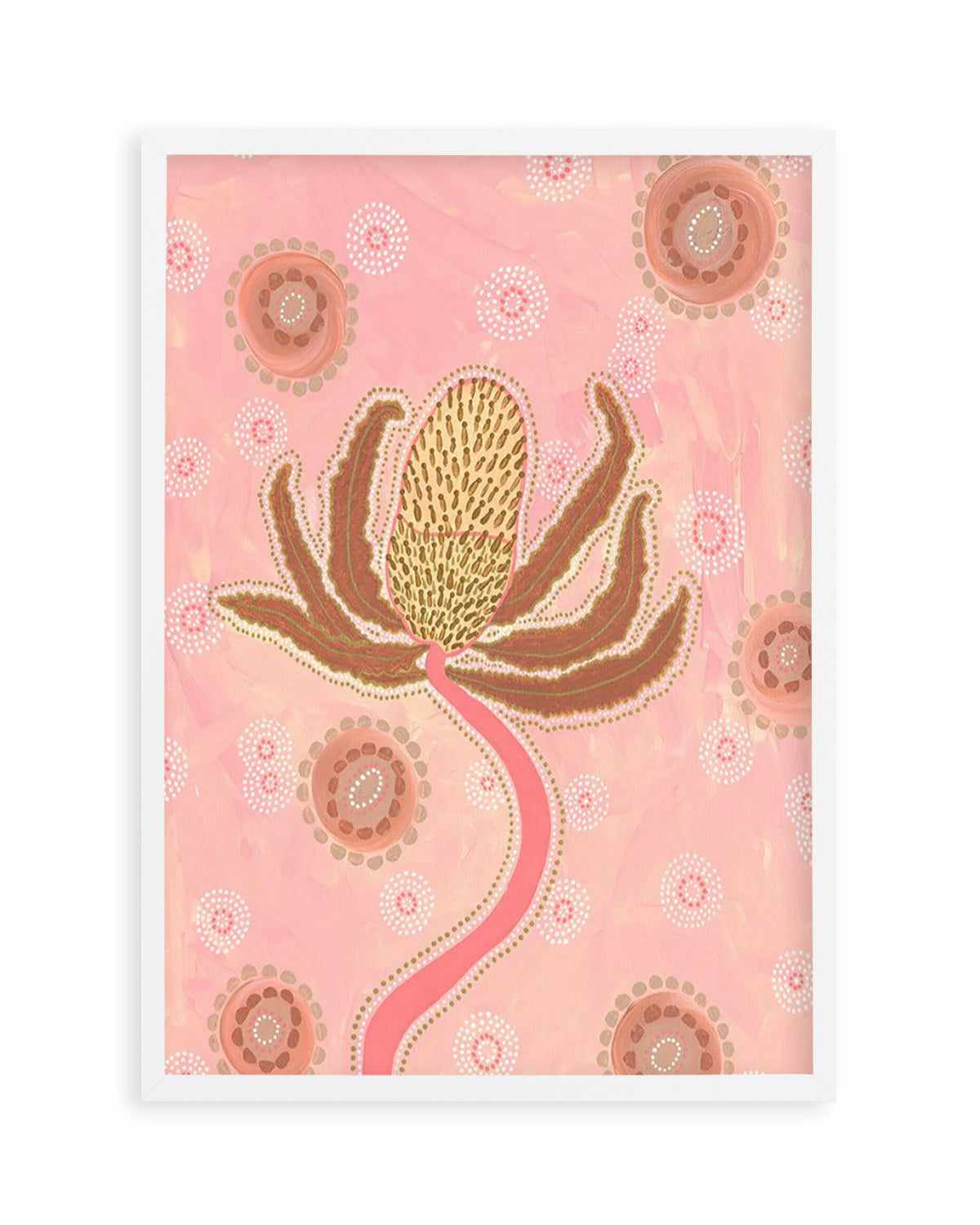 Banksia By Domica Hill Art Print