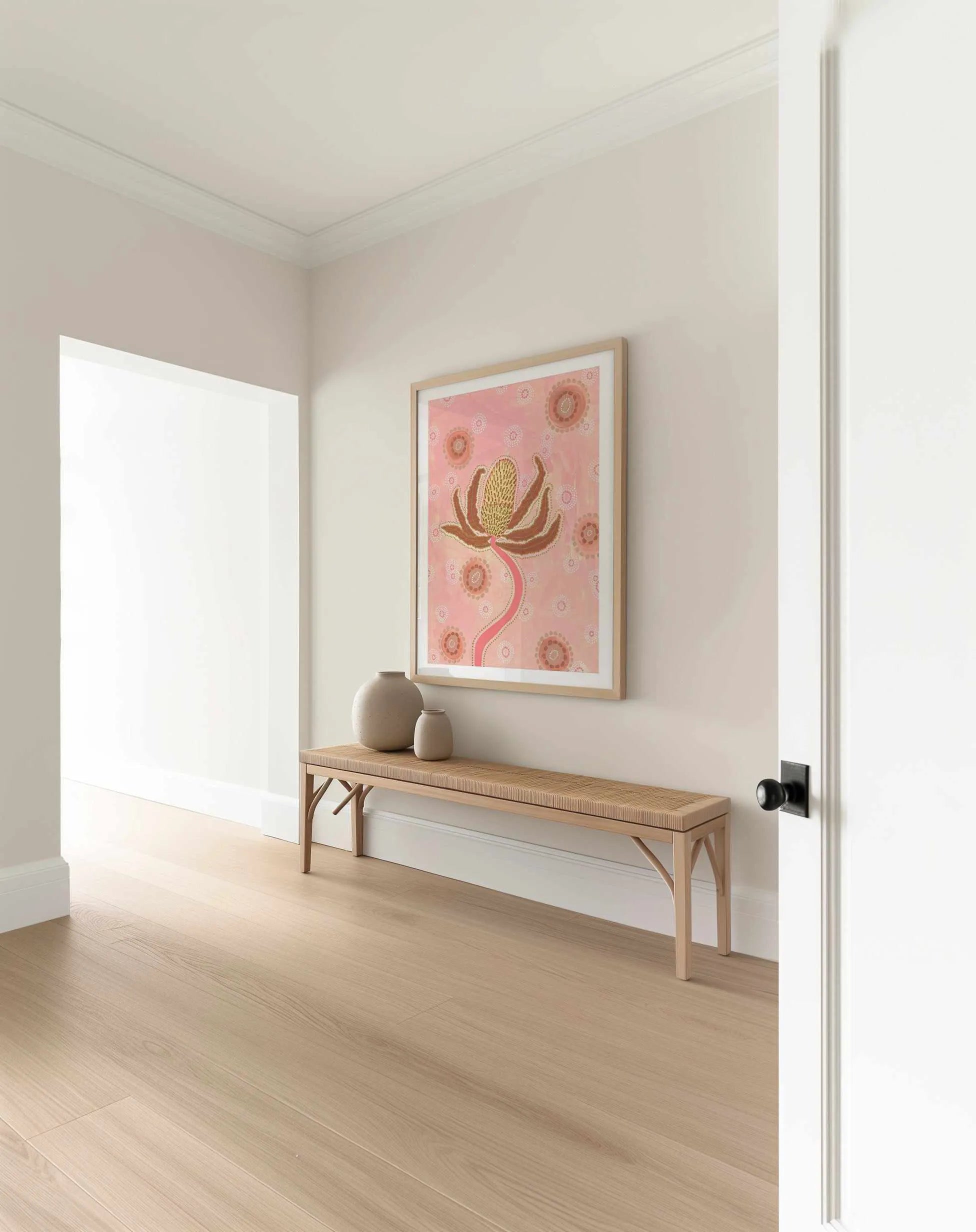 Banksia By Domica Hill | Art Print from Olive et Oriel where you can shop wallpaper and artworks online