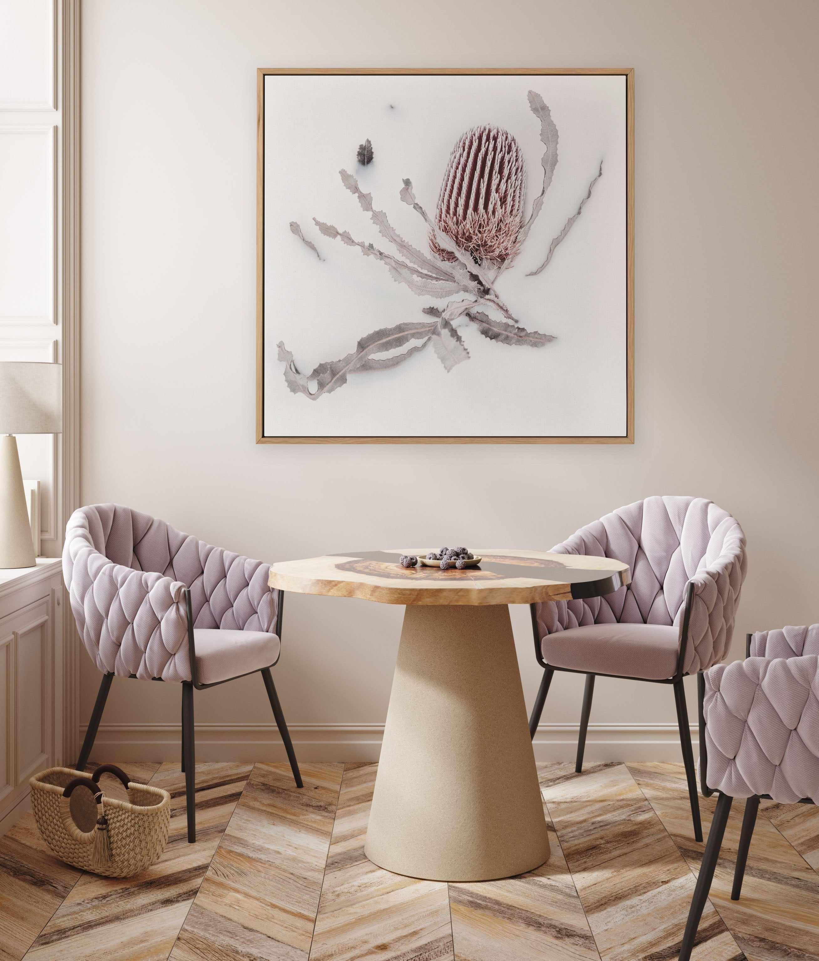 Banksia I | Framed Canvas Art Print