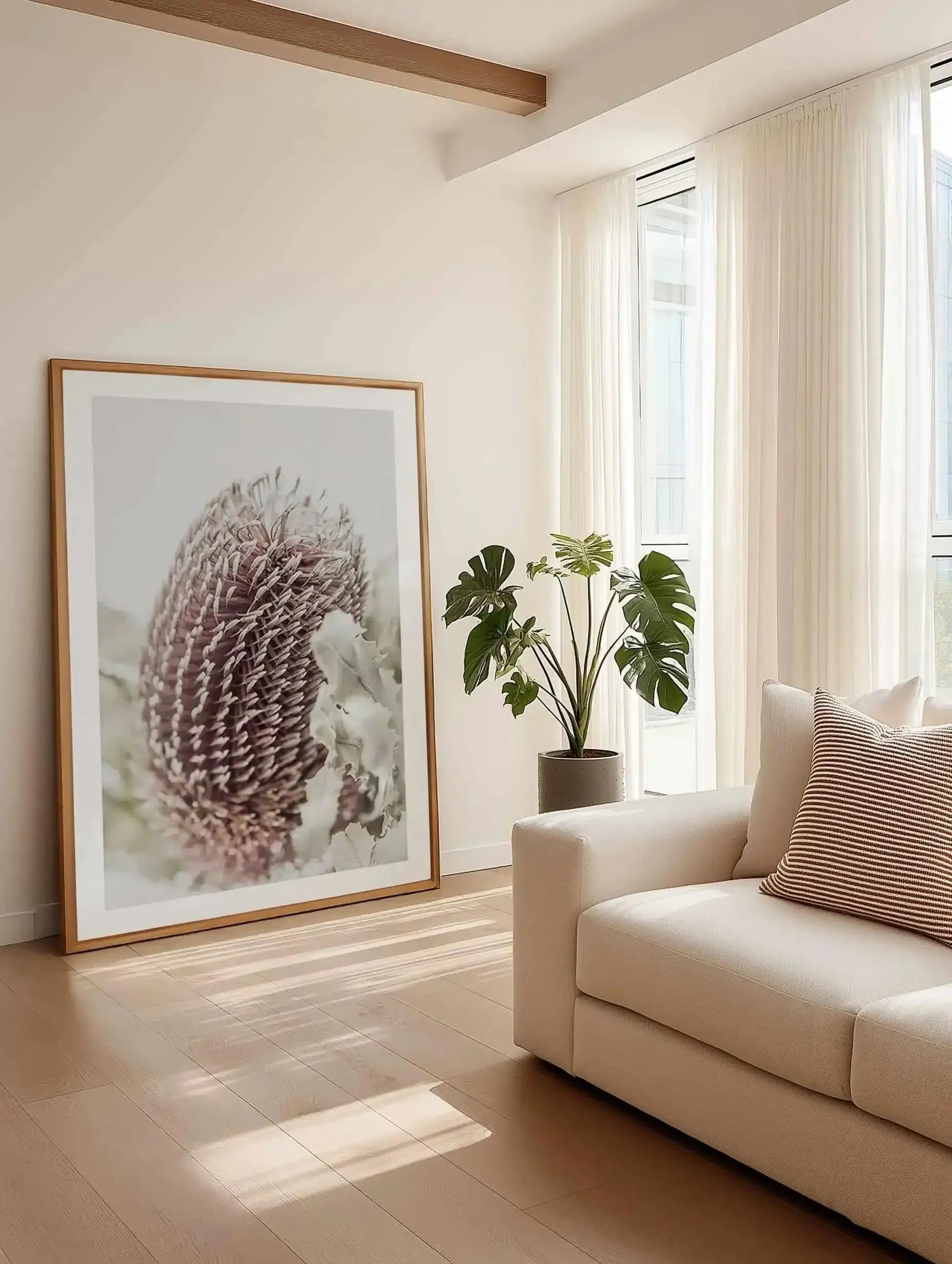 Banksia I Art Print from Olive et Oriel where you can shop wallpaper and artworks online