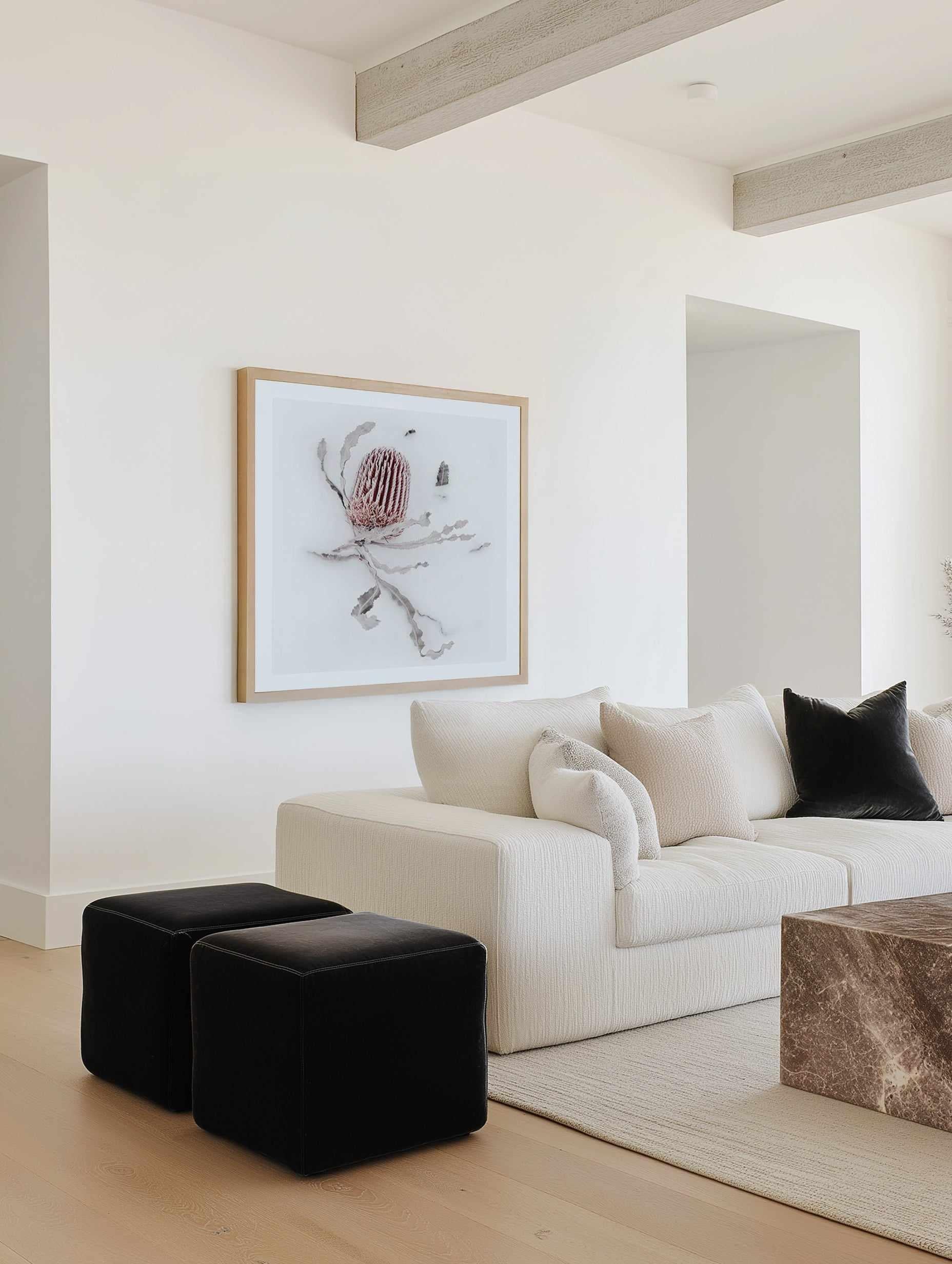 Banksia III | Art Print from Olive et Oriel where you can shop wallpaper and artworks online