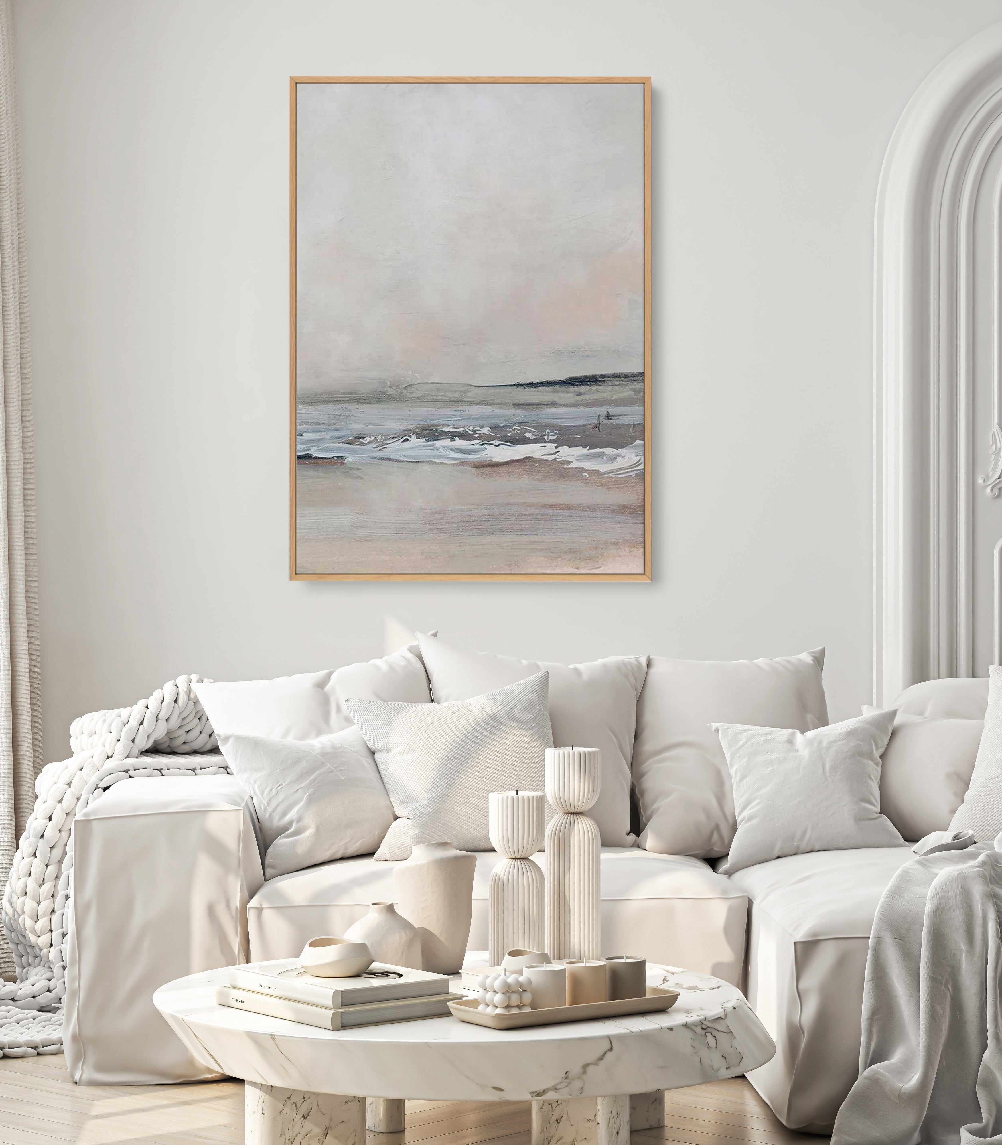 Bantham by Dan Hobday | Framed Canvas Art Print