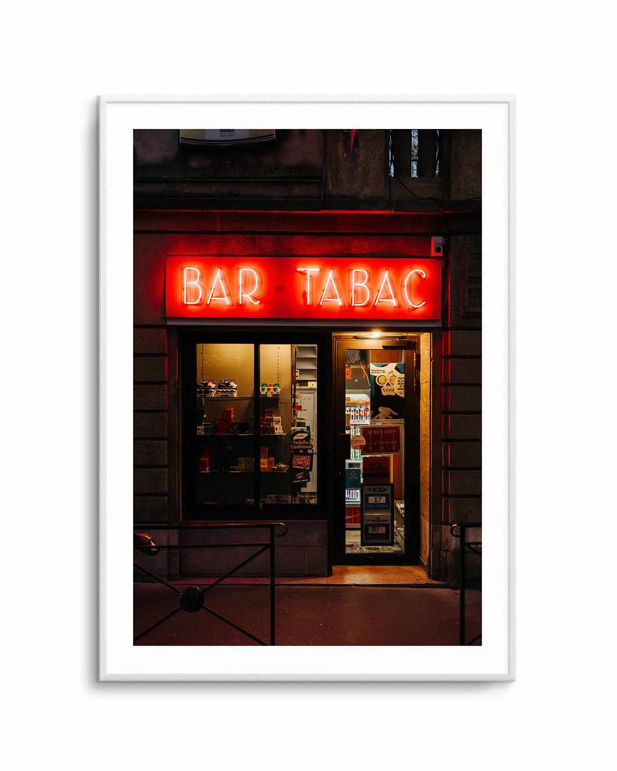 Bar Tabac by Jovani Demetrie Art Print from Olive et Oriel where you can shop wallpaper and artworks online