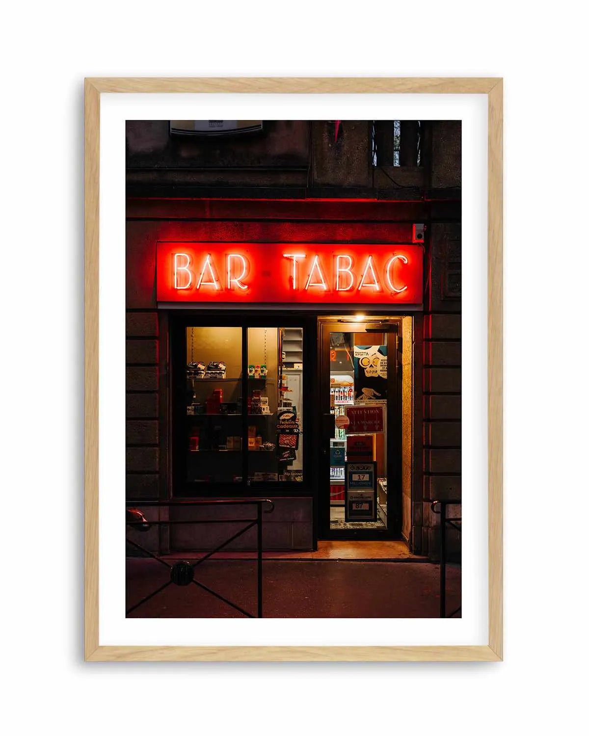 Bar Tabac by Jovani Demetrie Art Print from Olive et Oriel where you can shop wallpaper and artworks online