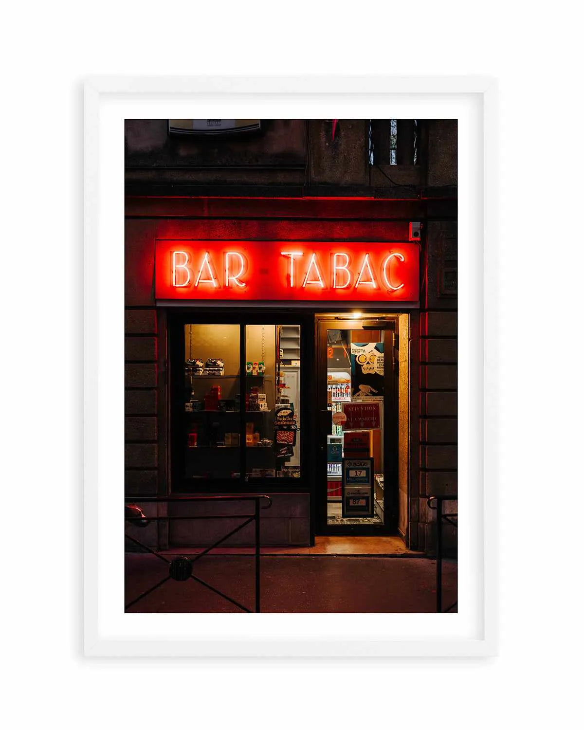 Bar Tabac by Jovani Demetrie Art Print from Olive et Oriel where you can shop wallpaper and artworks online
