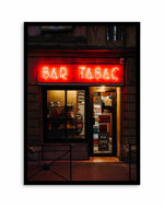Bar Tabac by Jovani Demetrie Art Print