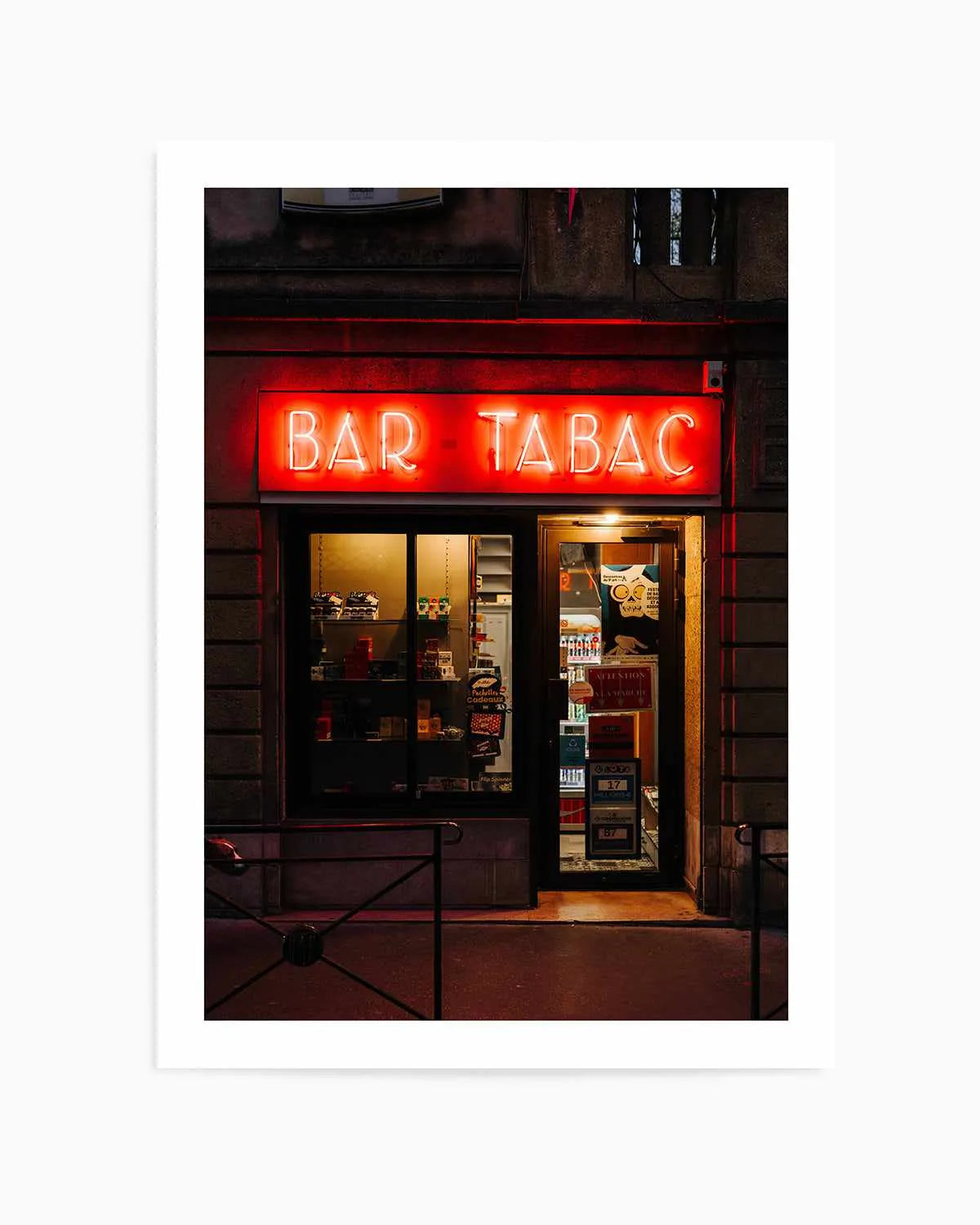 Bar Tabac by Jovani Demetrie Art Print from Olive et Oriel where you can shop wallpaper and artworks online