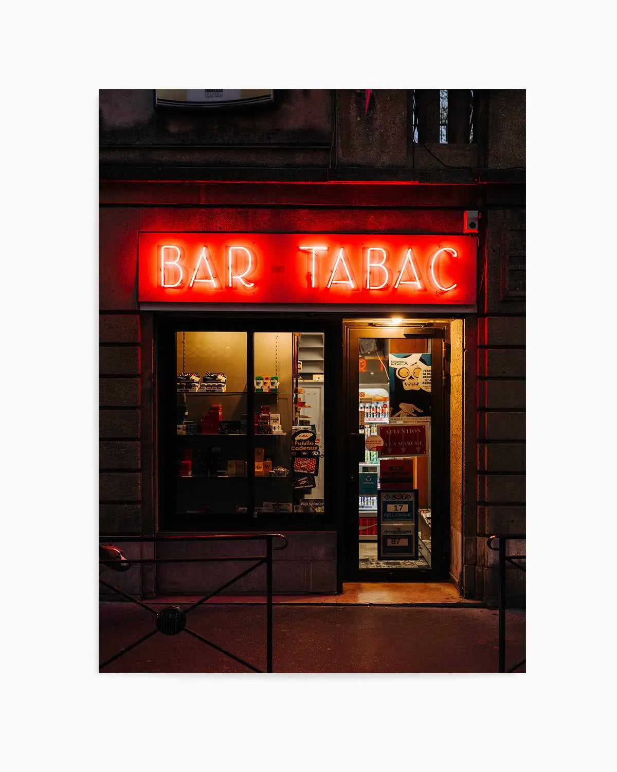 Bar Tabac by Jovani Demetrie Art Print from Olive et Oriel where you can shop wallpaper and artworks online