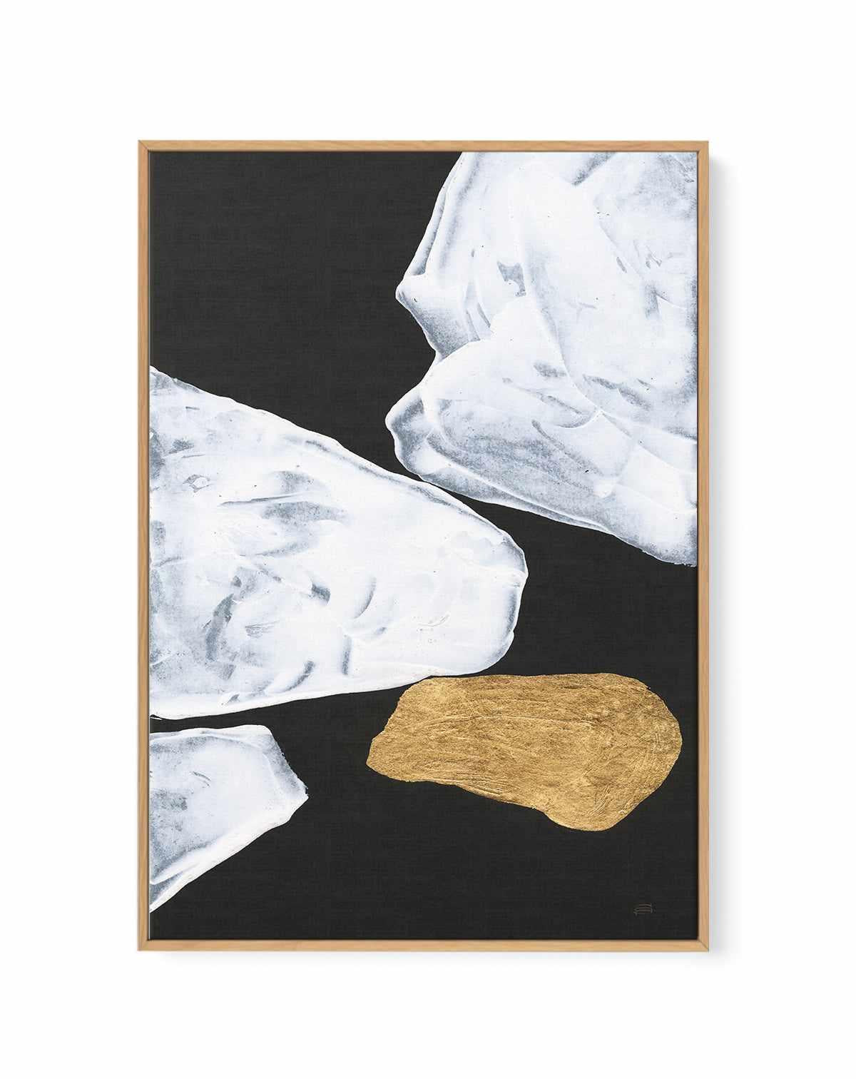 Barely Touching II | Framed Canvas Art Print from Olive et Oriel where you can shop wallpaper and artworks online