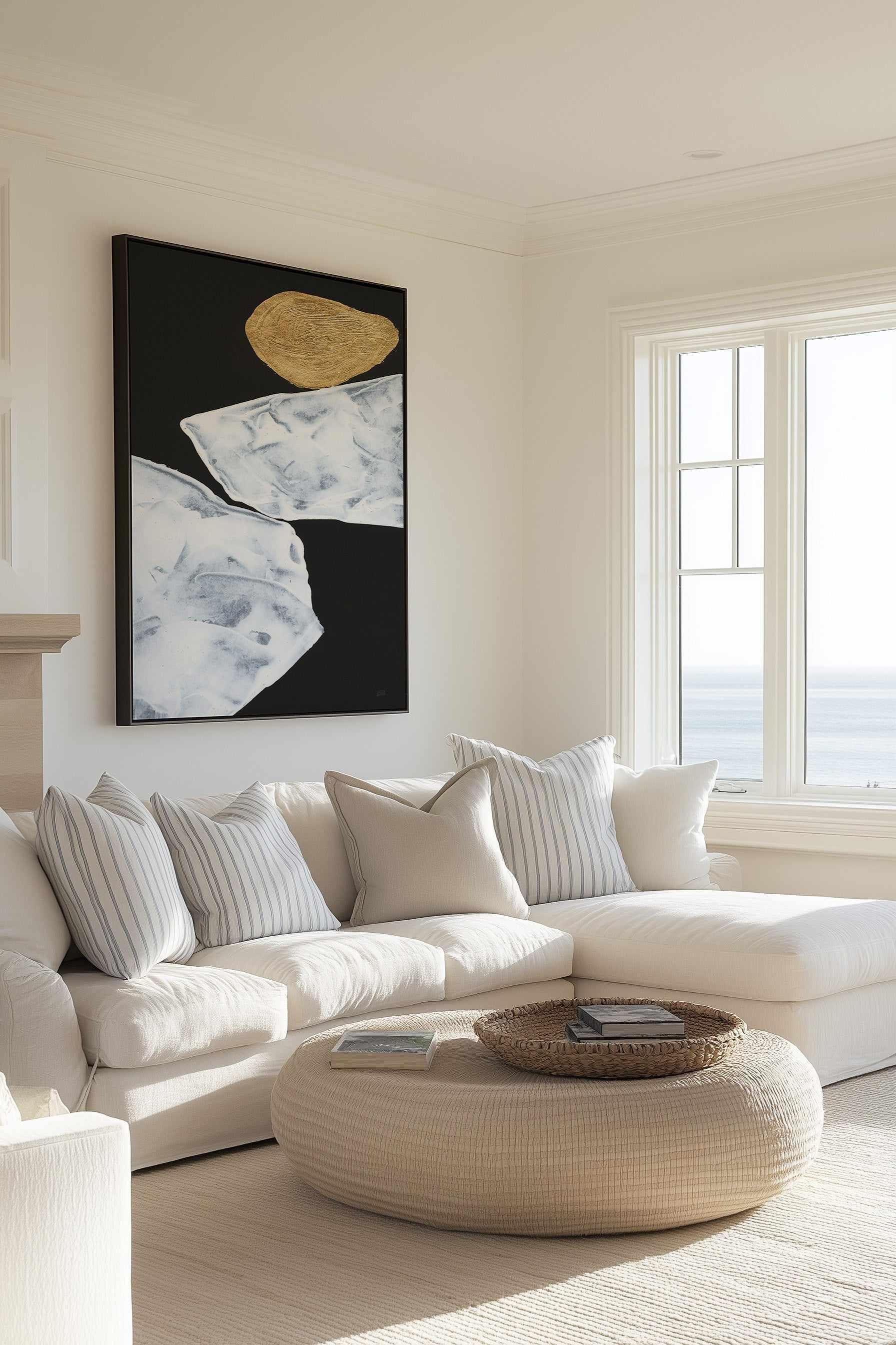 Barely Touching IV | Framed Canvas Art Print from Olive et Oriel where you can shop wallpaper and artworks online