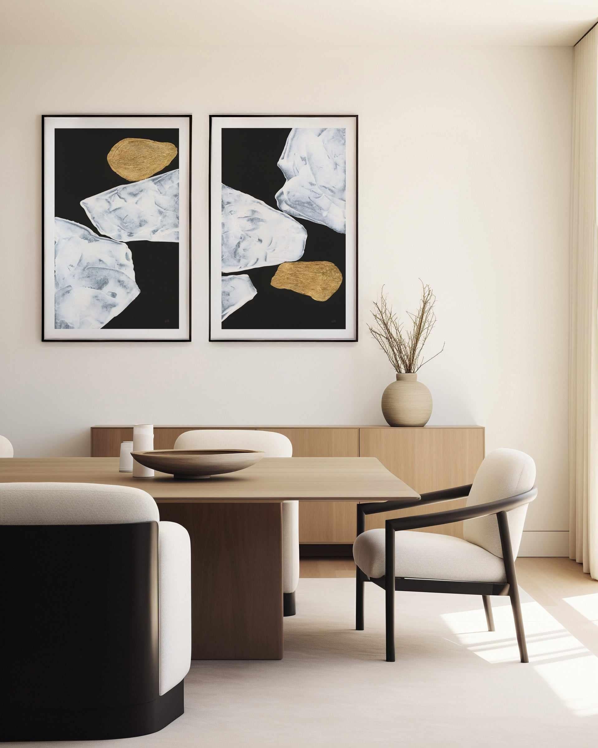 Barely Touching IV | Art Print from Olive et Oriel where you can shop wallpaper and artworks online