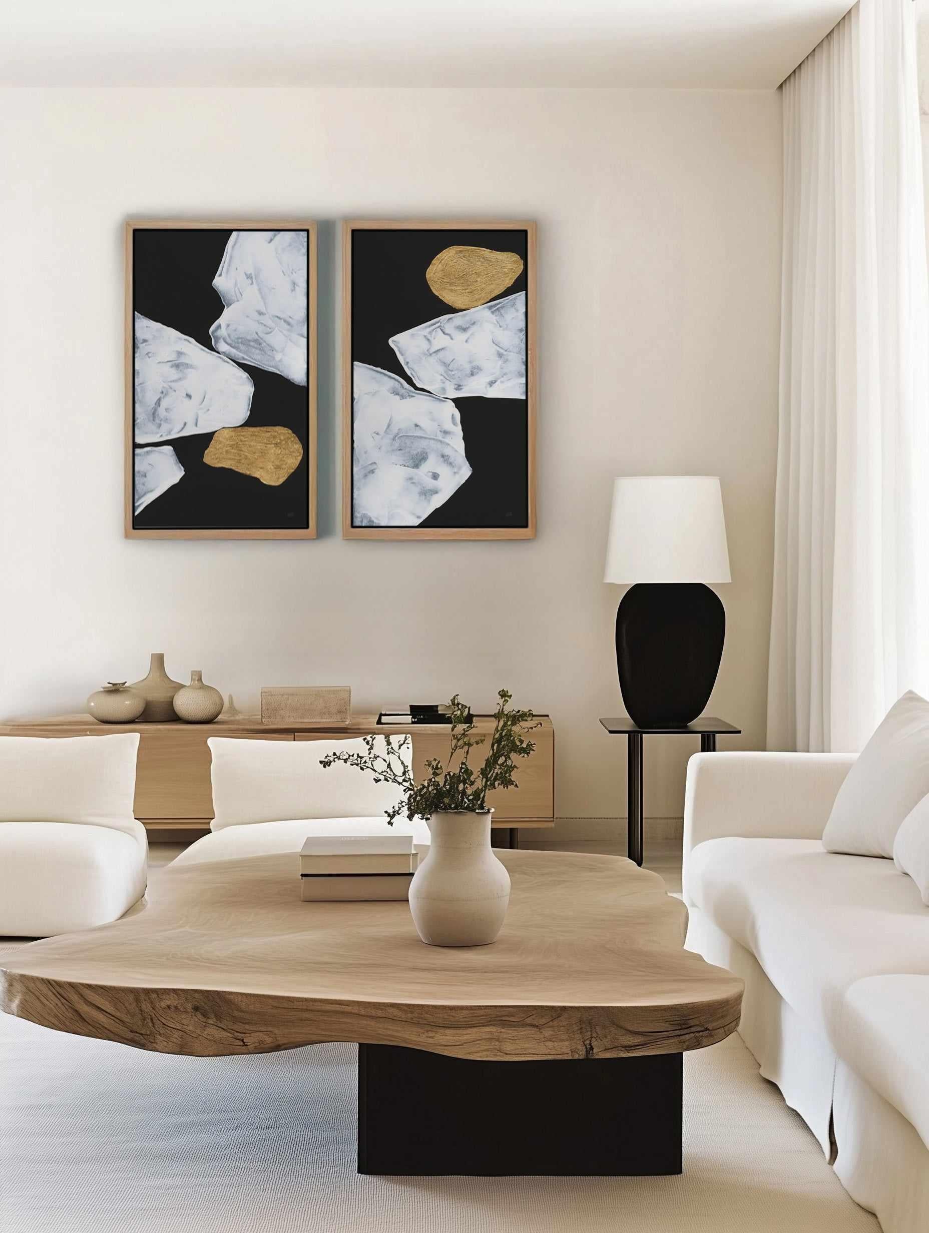 Barely Touching IV | Framed Canvas Art Print from Olive et Oriel where you can shop wallpaper and artworks online