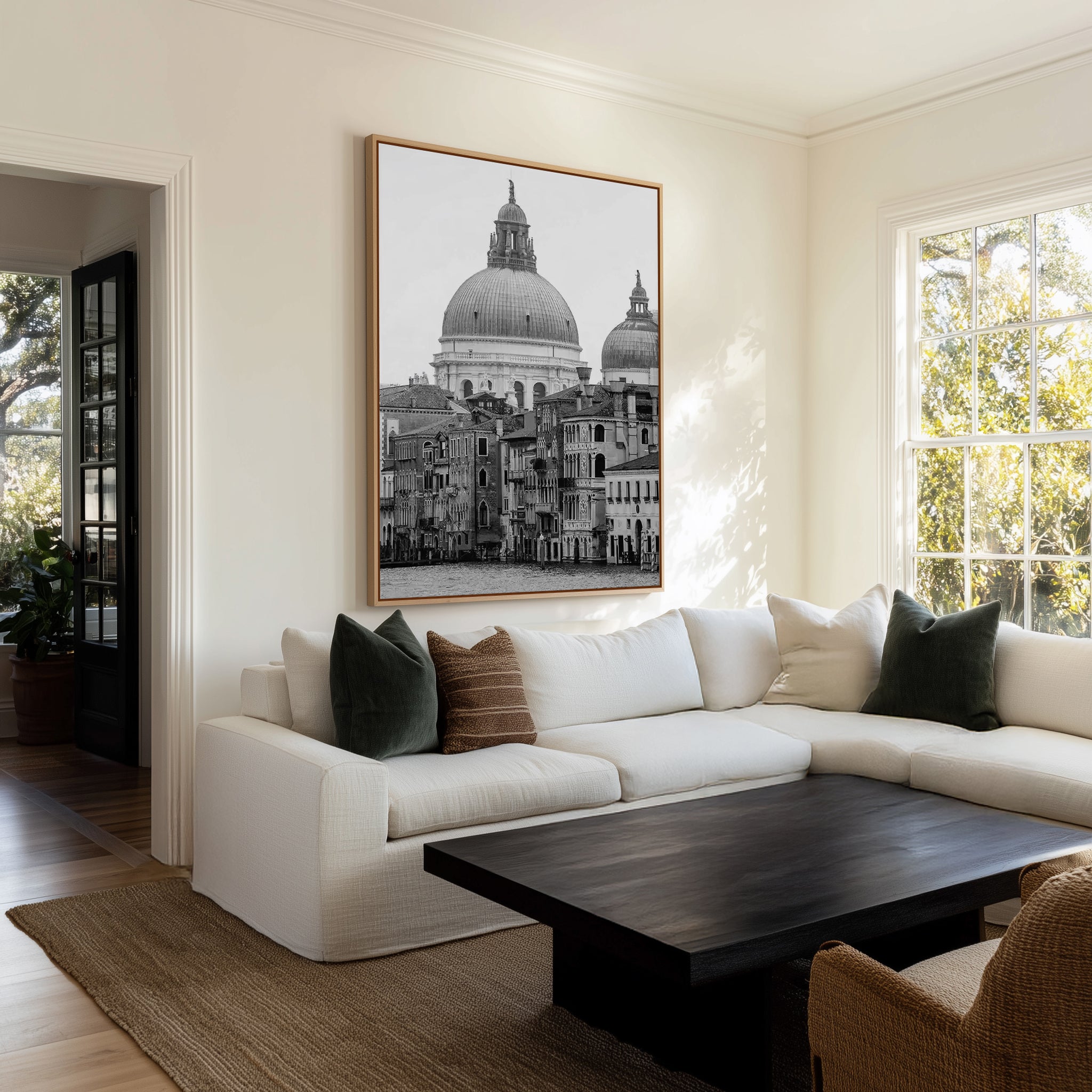 Basilica Italy by Mario Stefanelli | Framed Canvas Wall Art