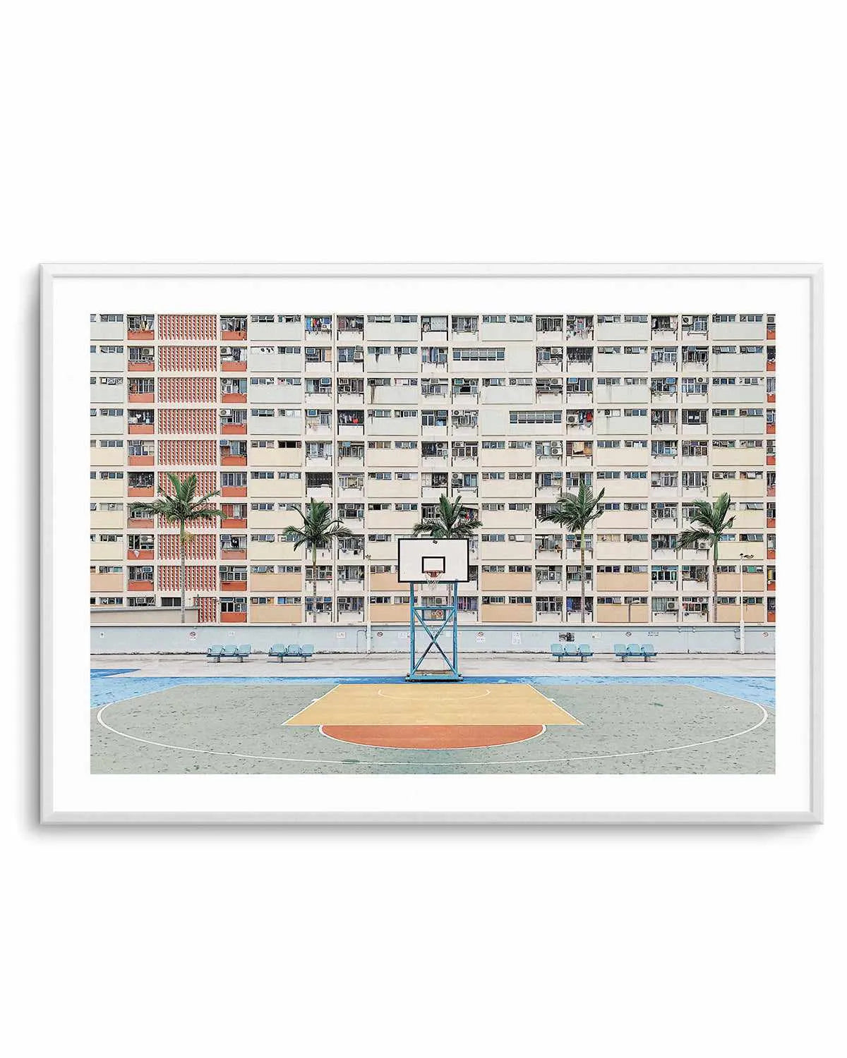 Basketball LS by Caleb Morris Art Print from Olive et Oriel where you can shop wallpaper and artworks online