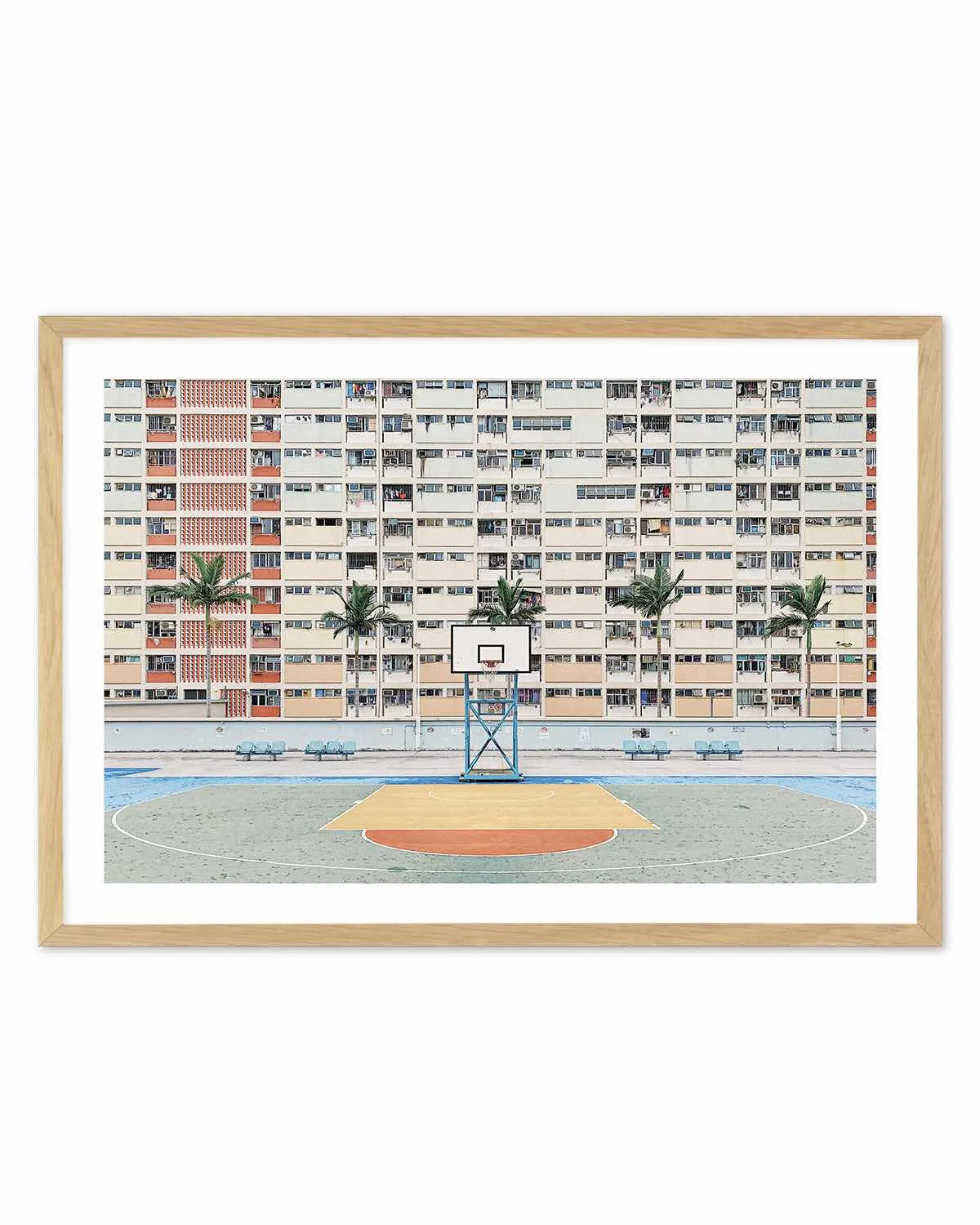 Basketball LS by Caleb Morris Art Print from Olive et Oriel where you can shop wallpaper and artworks online