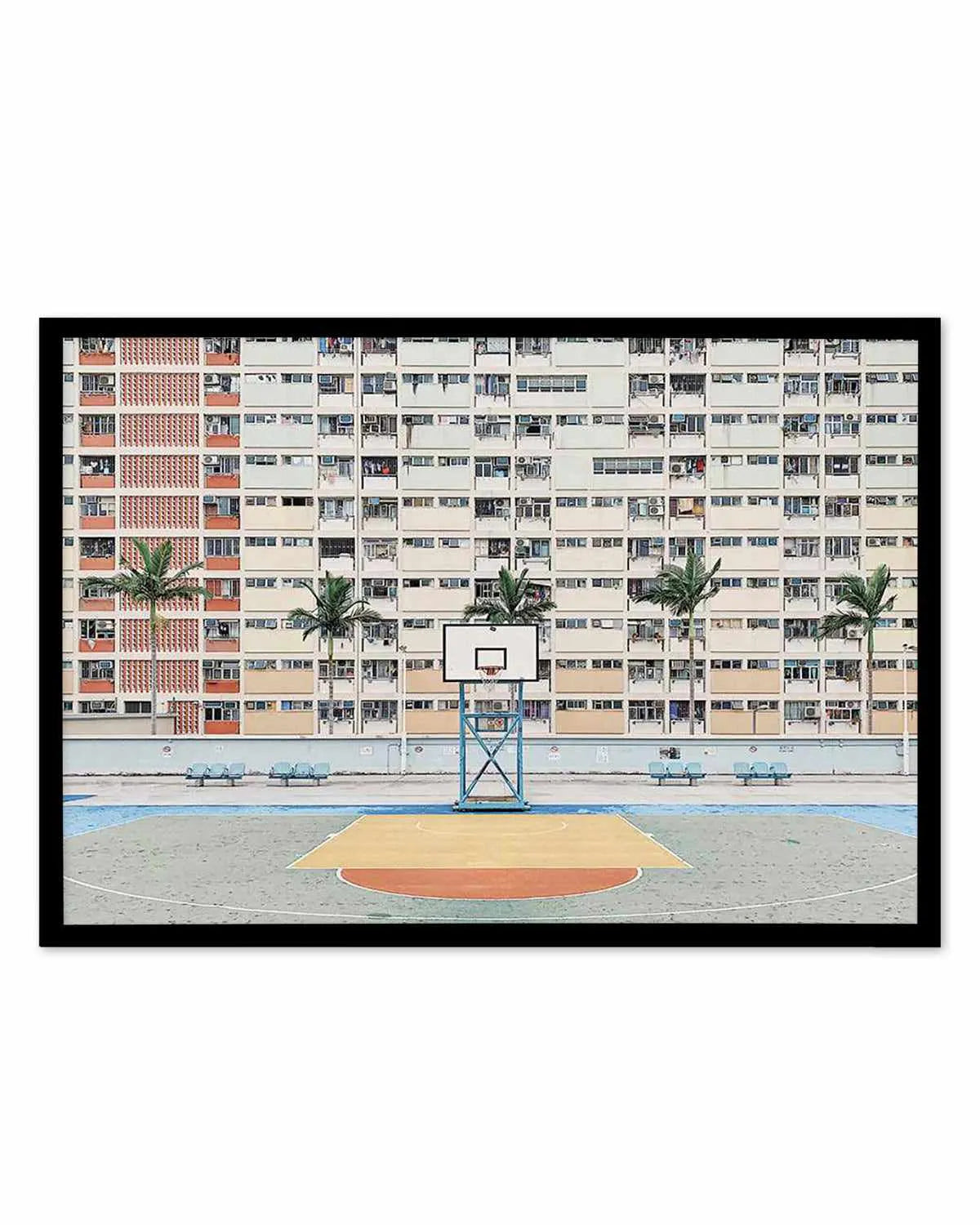 Basketball LS by Caleb Morris Art Print from Olive et Oriel where you can shop wallpaper and artworks online