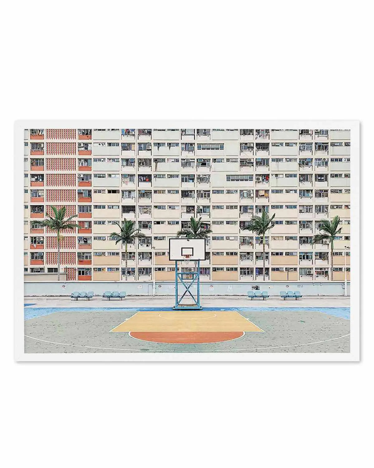 Basketball LS by Caleb Morris Art Print from Olive et Oriel where you can shop wallpaper and artworks online