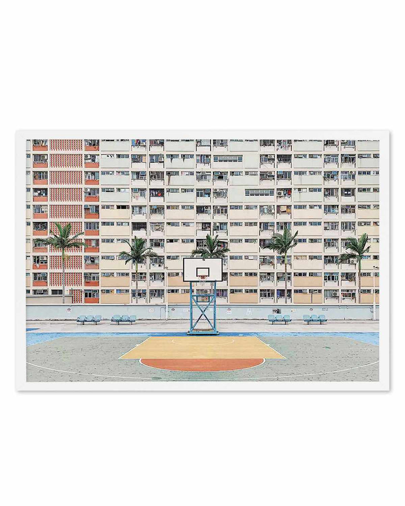 Basketball LS by Caleb Morris Art Print