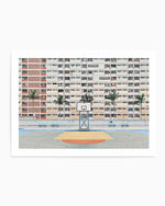 Basketball LS by Caleb Morris Art Print