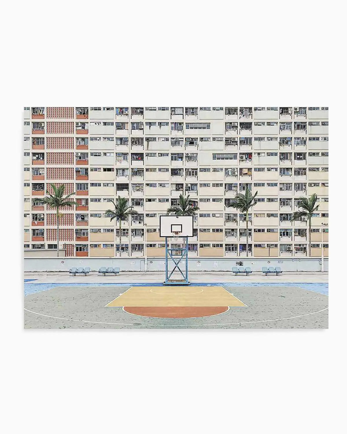 Basketball LS by Caleb Morris Art Print from Olive et Oriel where you can shop wallpaper and artworks online