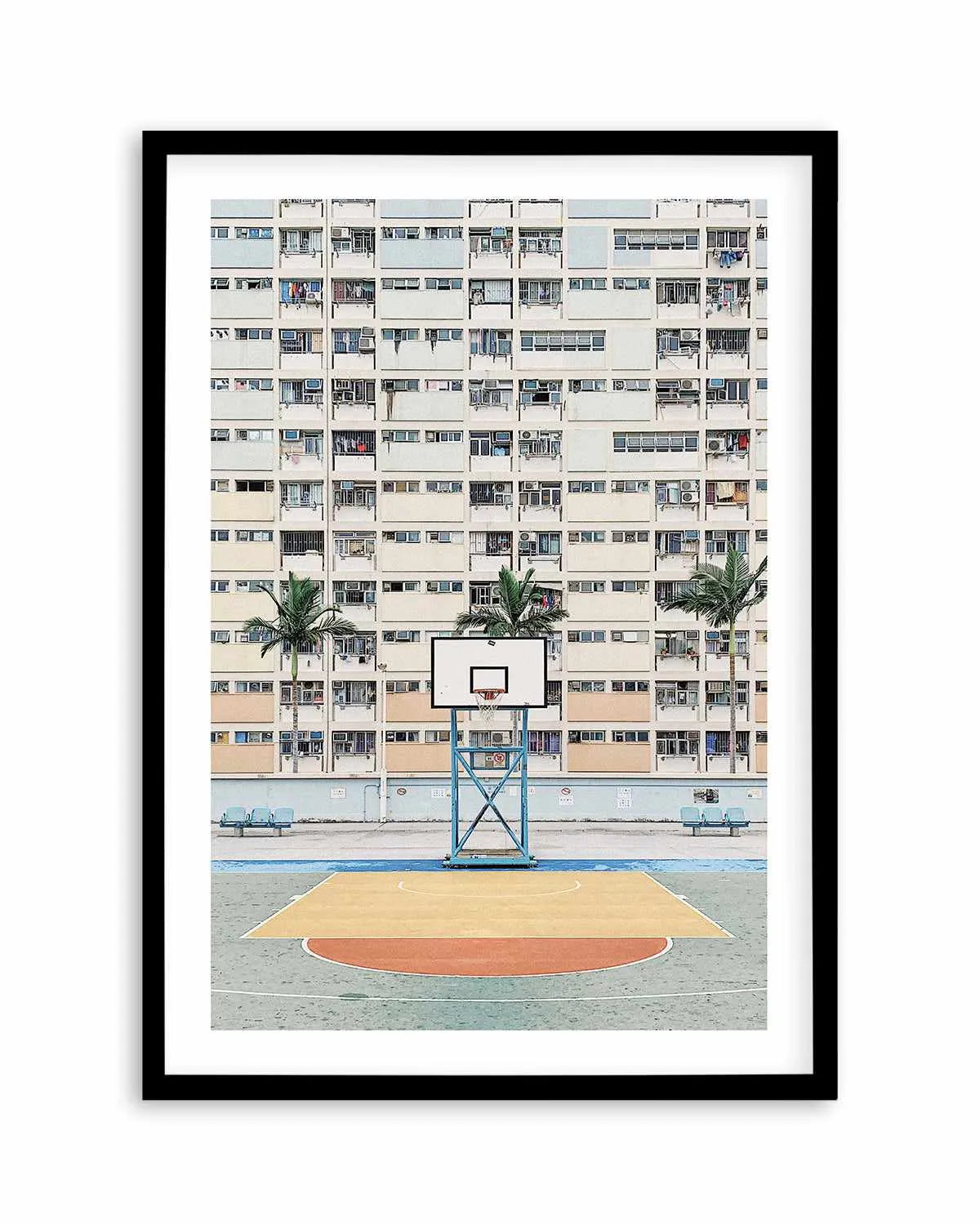 Basketball PT by Caleb Morris Art Print from Olive et Oriel where you can shop wallpaper and artworks online