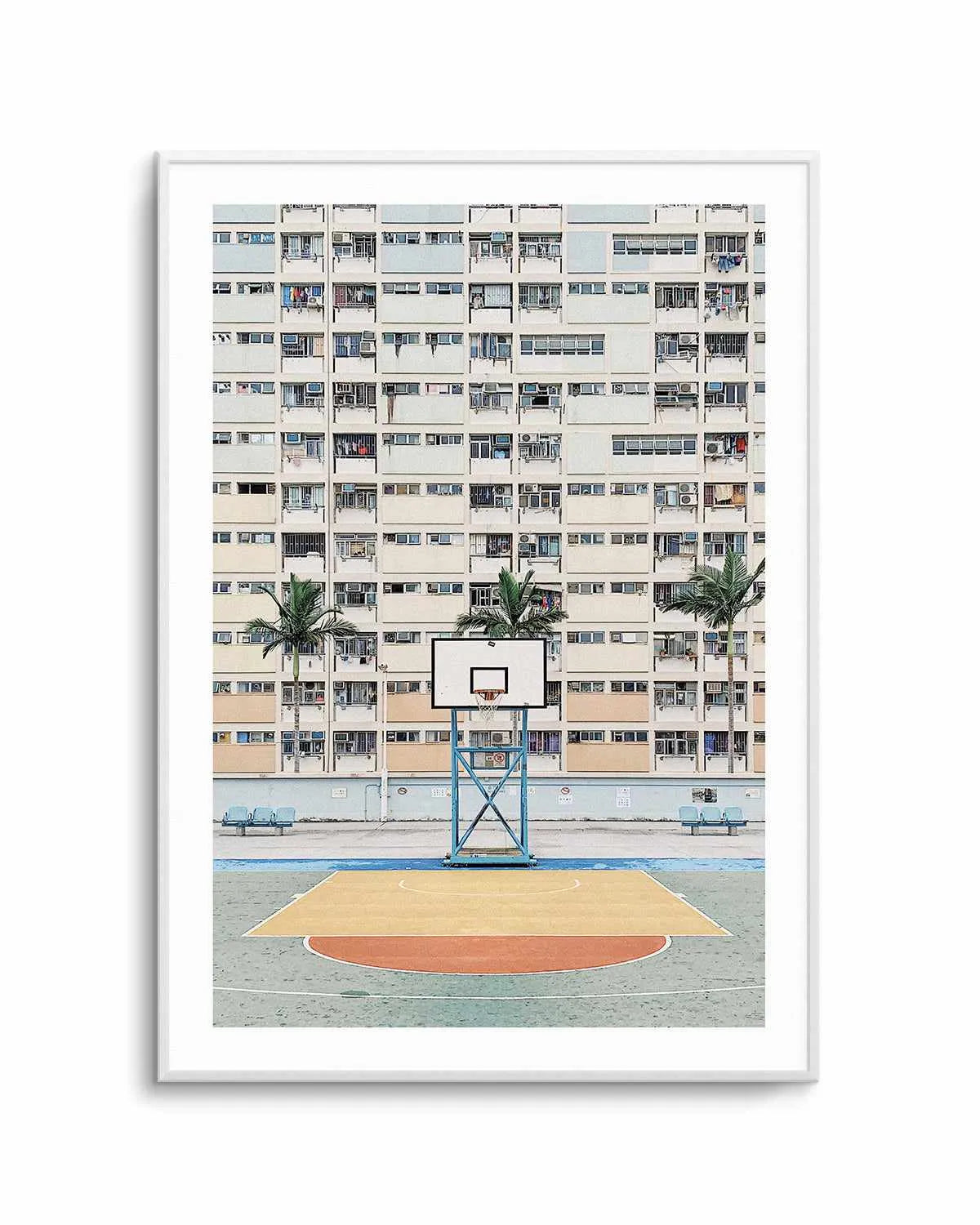 Basketball PT by Caleb Morris Art Print from Olive et Oriel where you can shop wallpaper and artworks online