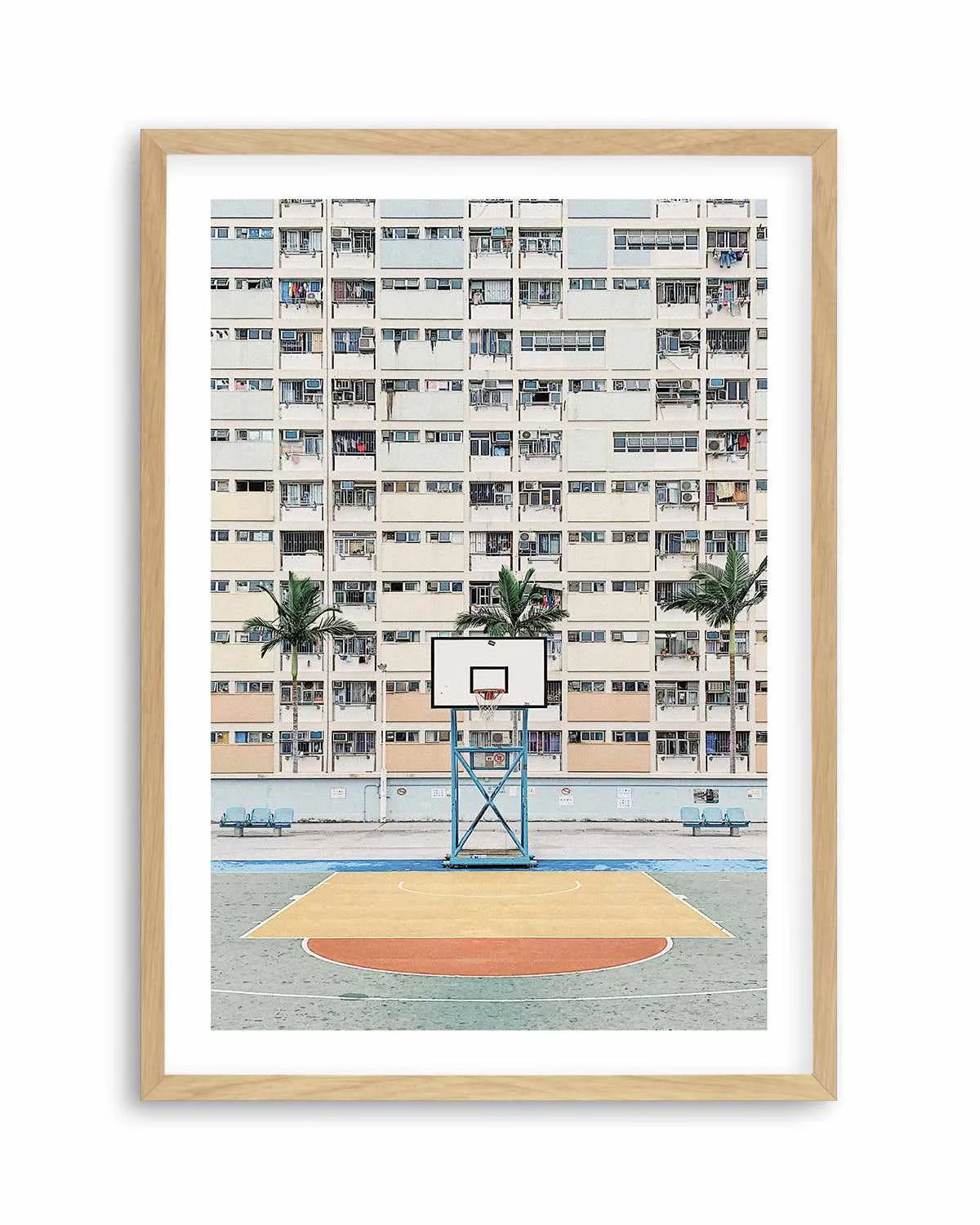 Basketball PT by Caleb Morris Art Print from Olive et Oriel where you can shop wallpaper and artworks online