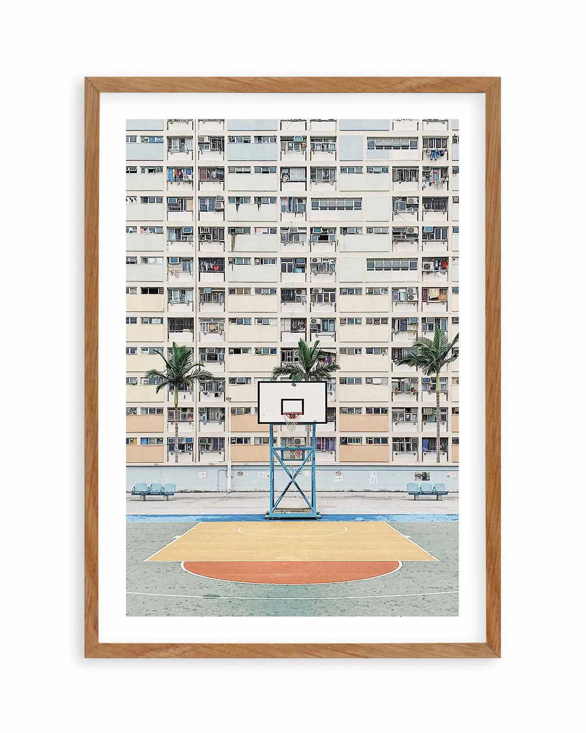 Basketball PT by Caleb Morris Art Print from Olive et Oriel where you can shop wallpaper and artworks online