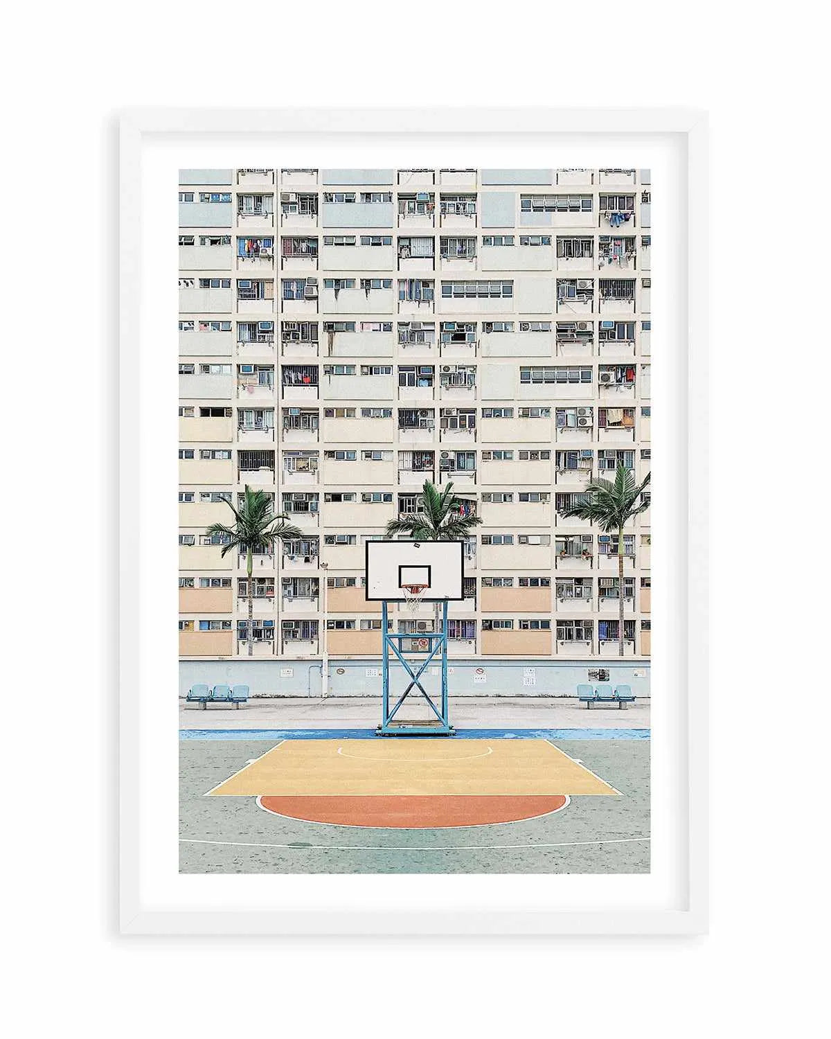 Basketball PT by Caleb Morris Art Print from Olive et Oriel where you can shop wallpaper and artworks online