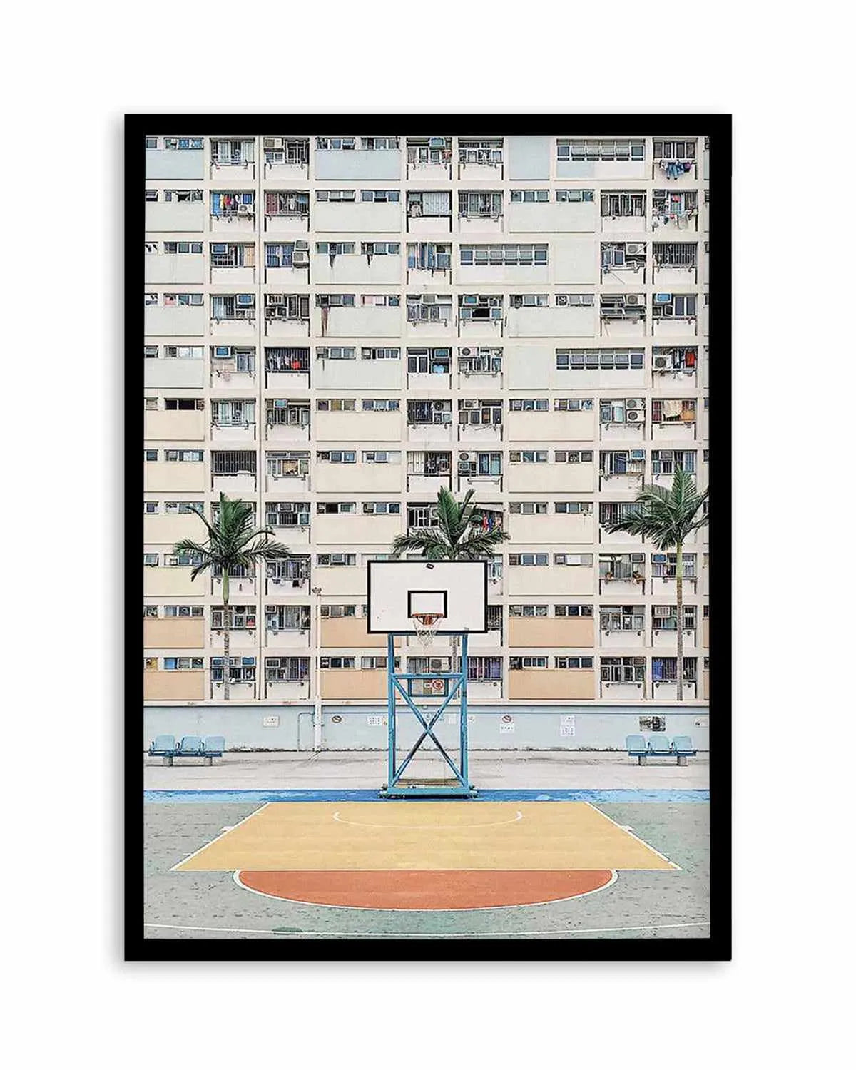 Basketball PT by Caleb Morris Art Print from Olive et Oriel where you can shop wallpaper and artworks online