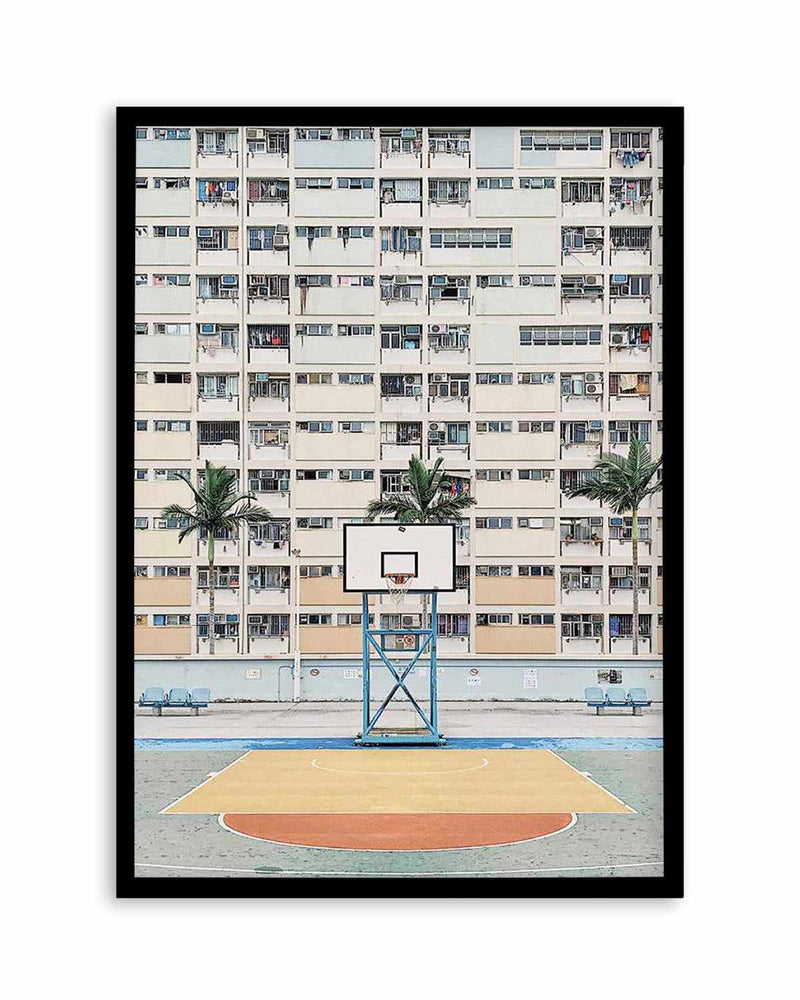 Basketball PT by Caleb Morris Art Print