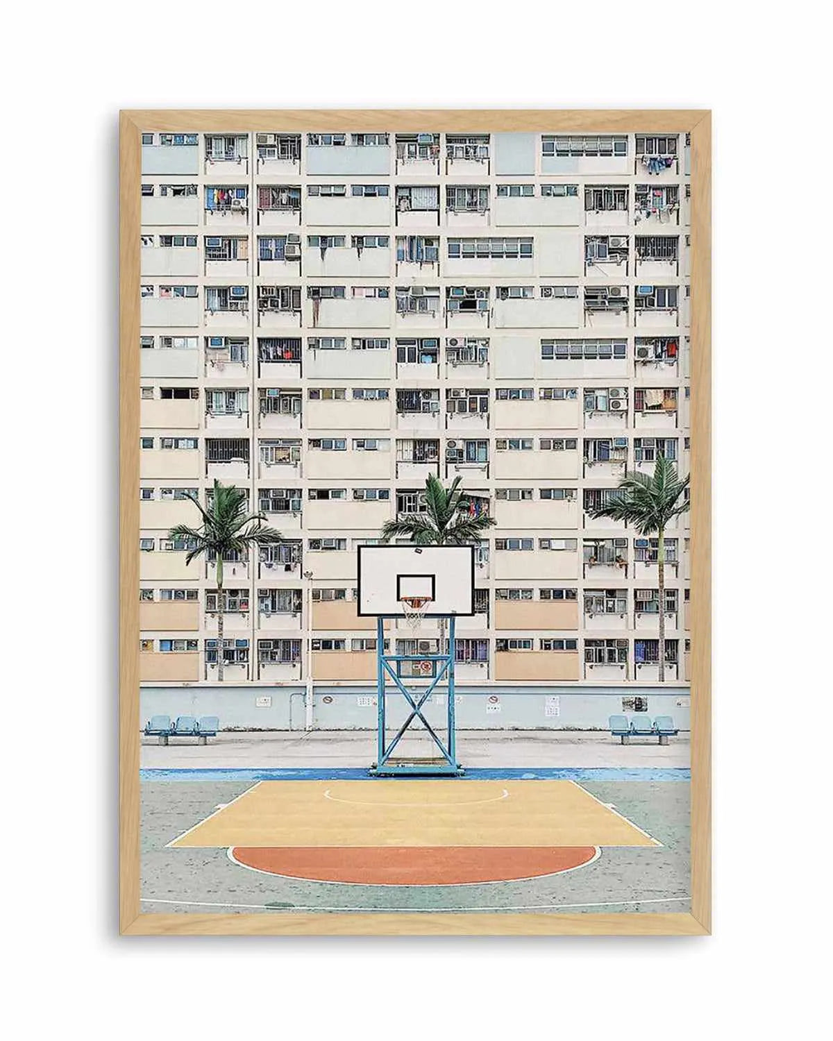 Basketball PT by Caleb Morris Art Print from Olive et Oriel where you can shop wallpaper and artworks online