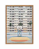 Basketball PT by Caleb Morris Art Print